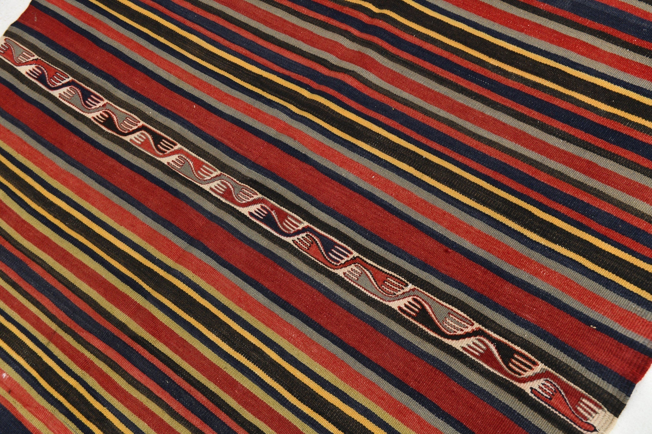 Vintage Kilim Anatolian 4'11" x 8'0" ft
