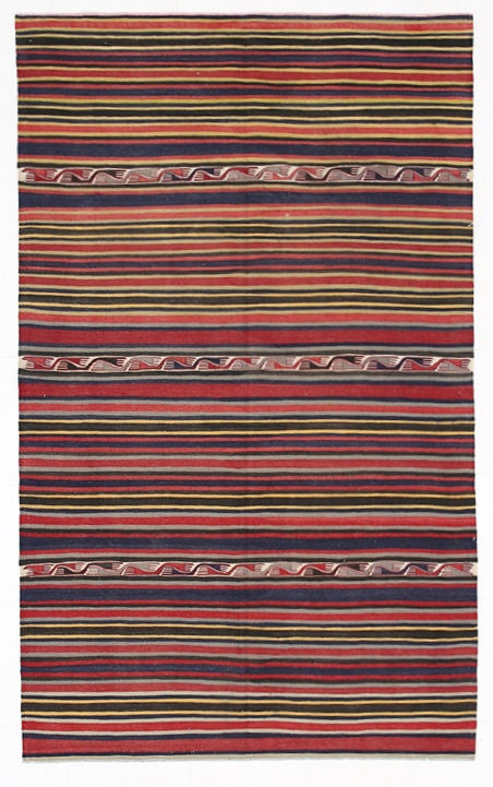 Vintage Kilim Anatolian 4'11" x 8'0" ft