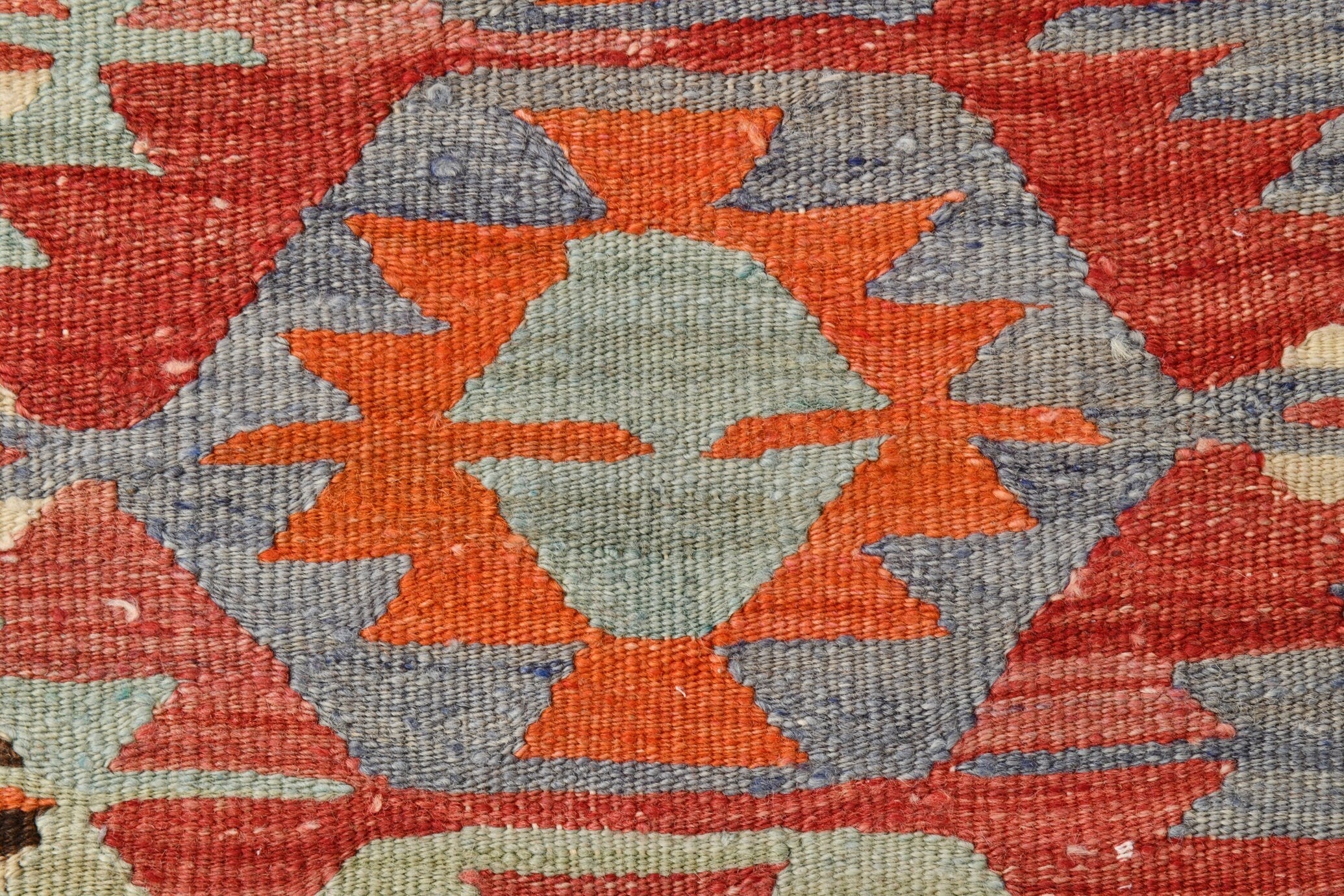 Vintage Kilim Anatolian 4’12’’ x 11’3’’ ft