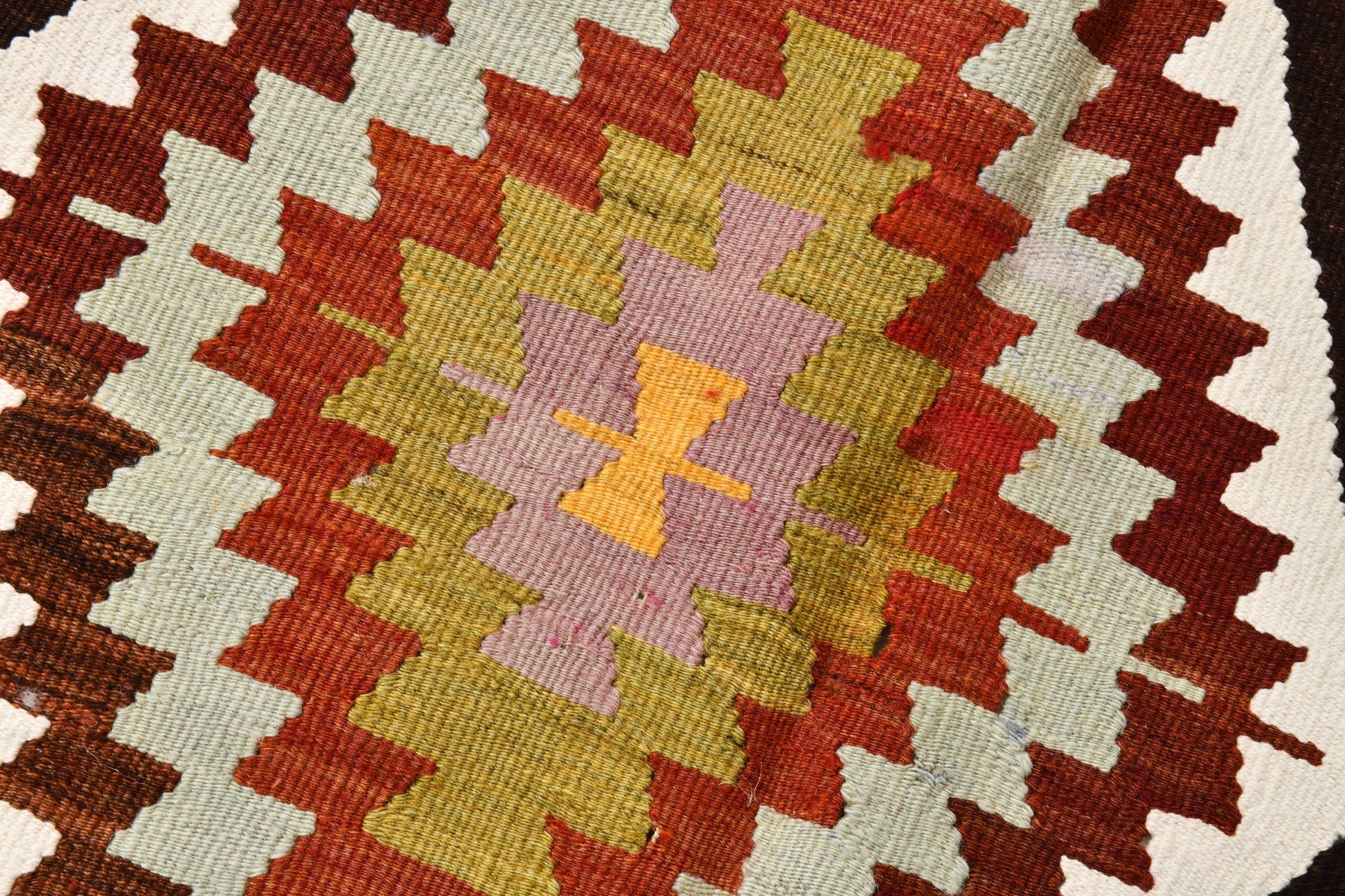 Vintage Kilim Anatolian 4'12" x 8'2" ft