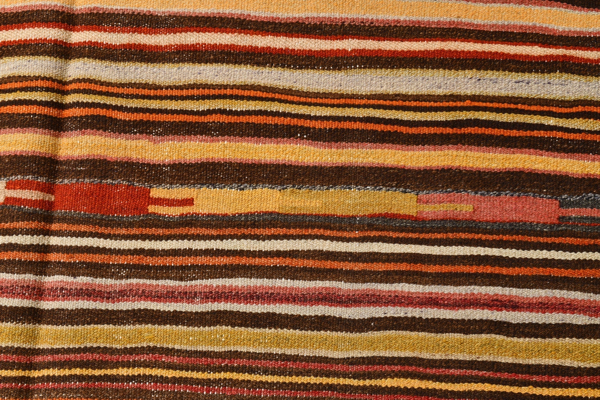 Vintage Kilim Anatolian 4’2’’ x 8’10’’ ft