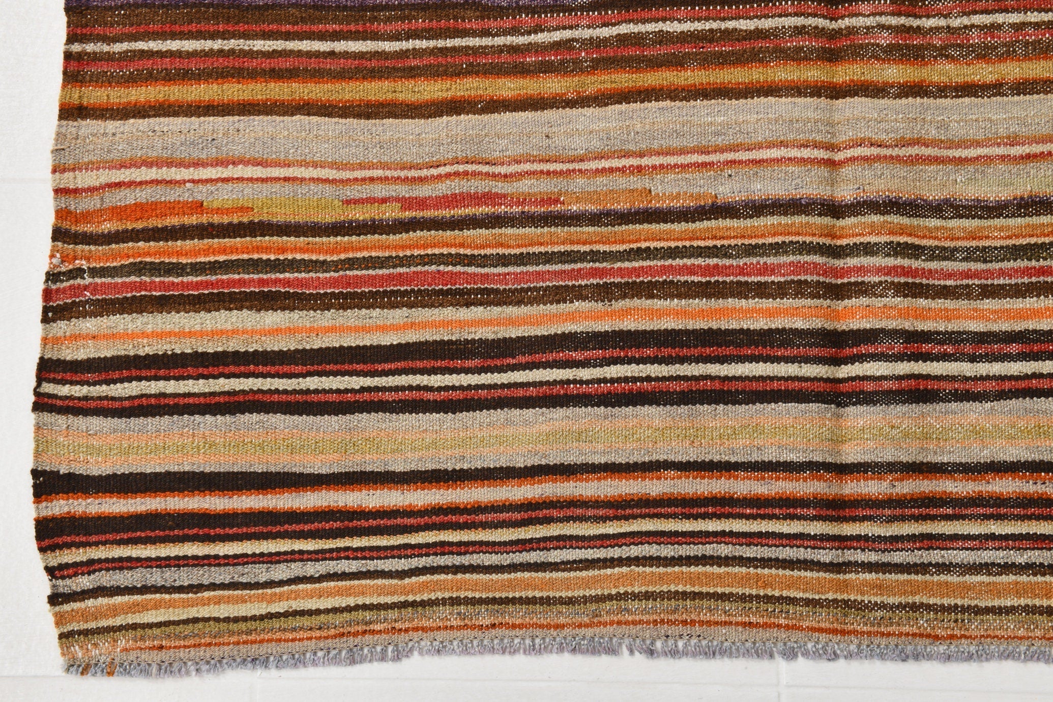 Vintage Kilim Anatolian 4’2’’ x 8’10’’ ft