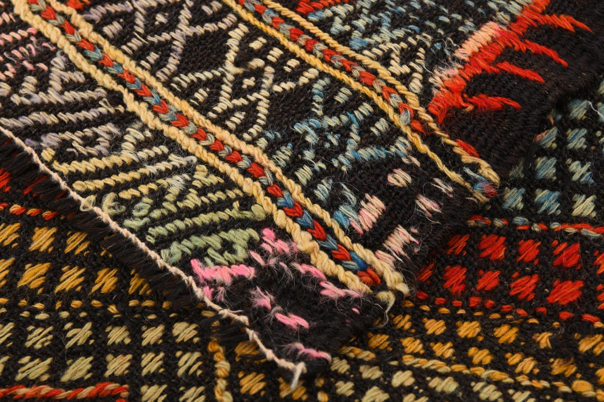 Vintage Kilim Anatolian 4’4’’ x 6’4’’ ft
