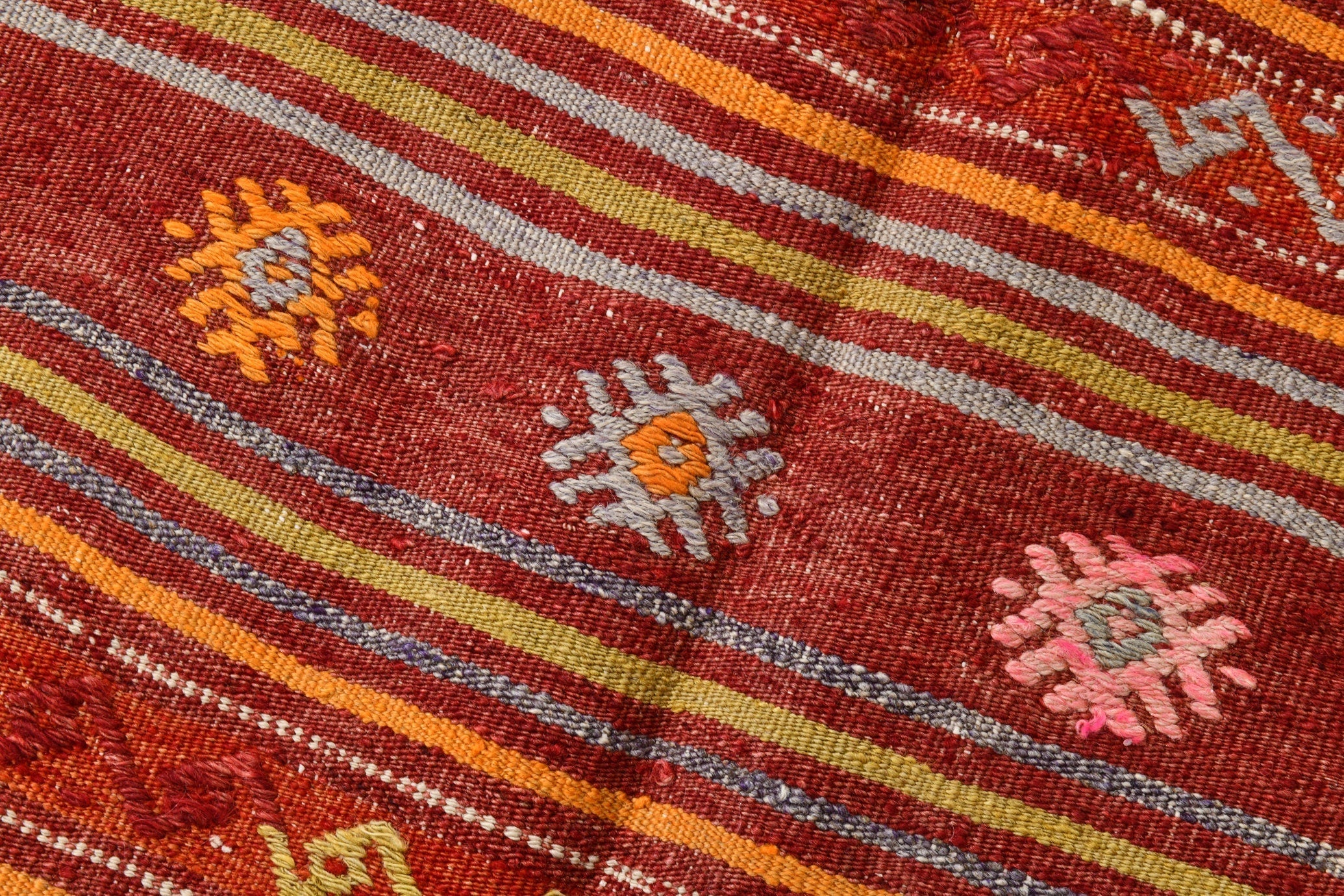 Vintage Kilim Anatolian 4'4" x 6'8" ft