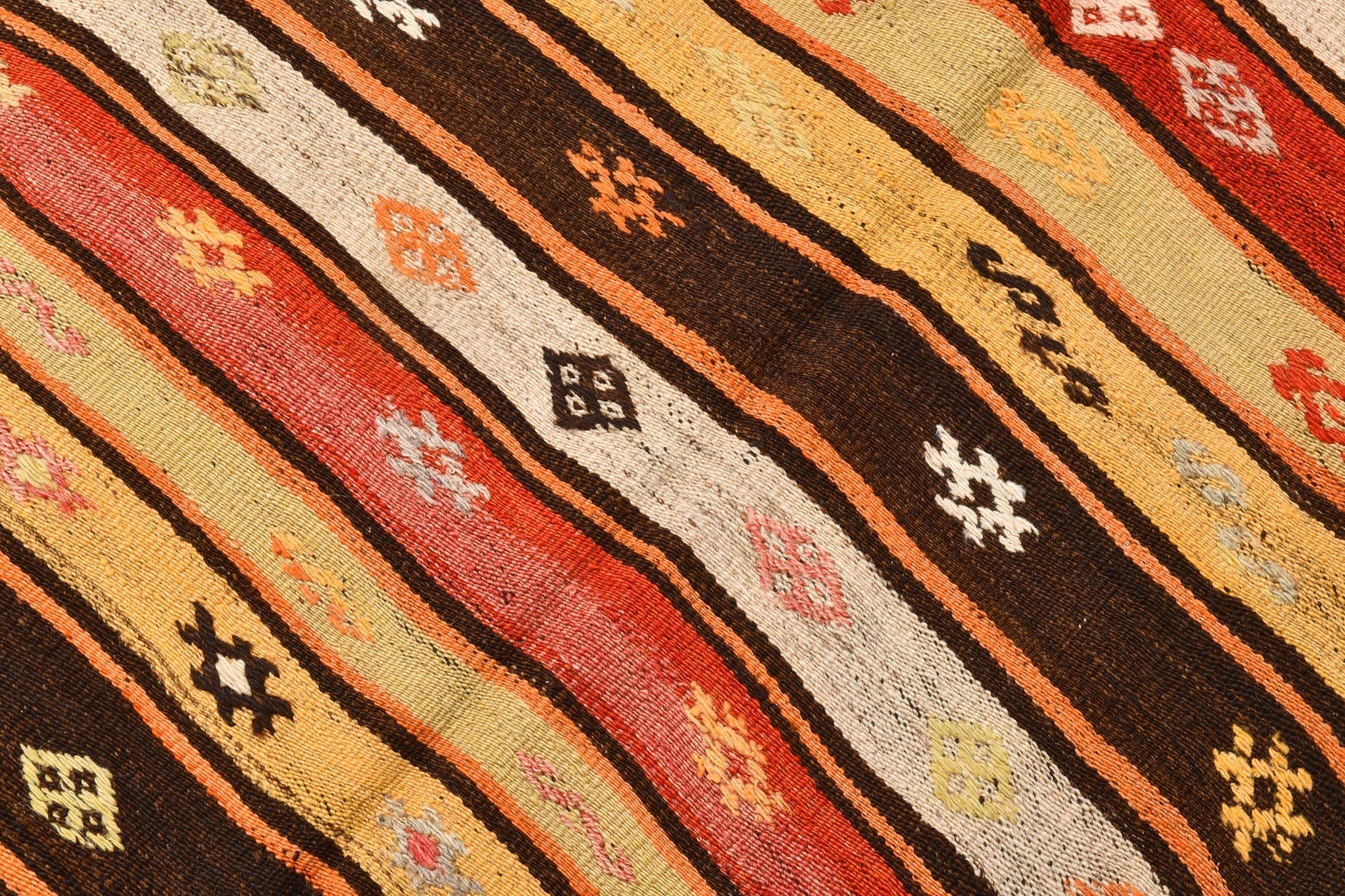 Vintage Kilim Anatolian 4'4" x 6'9" ft