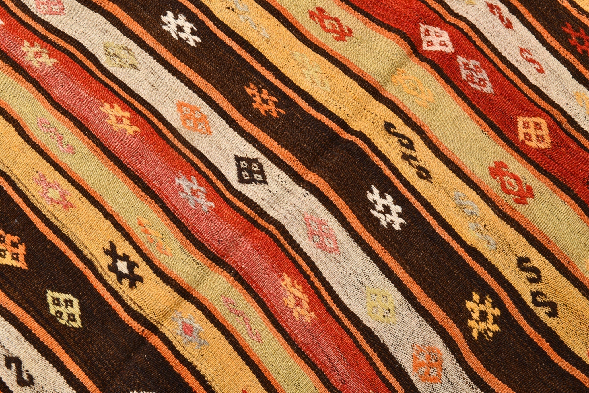 Vintage Kilim Anatolian 4'4" x 6'9" ft