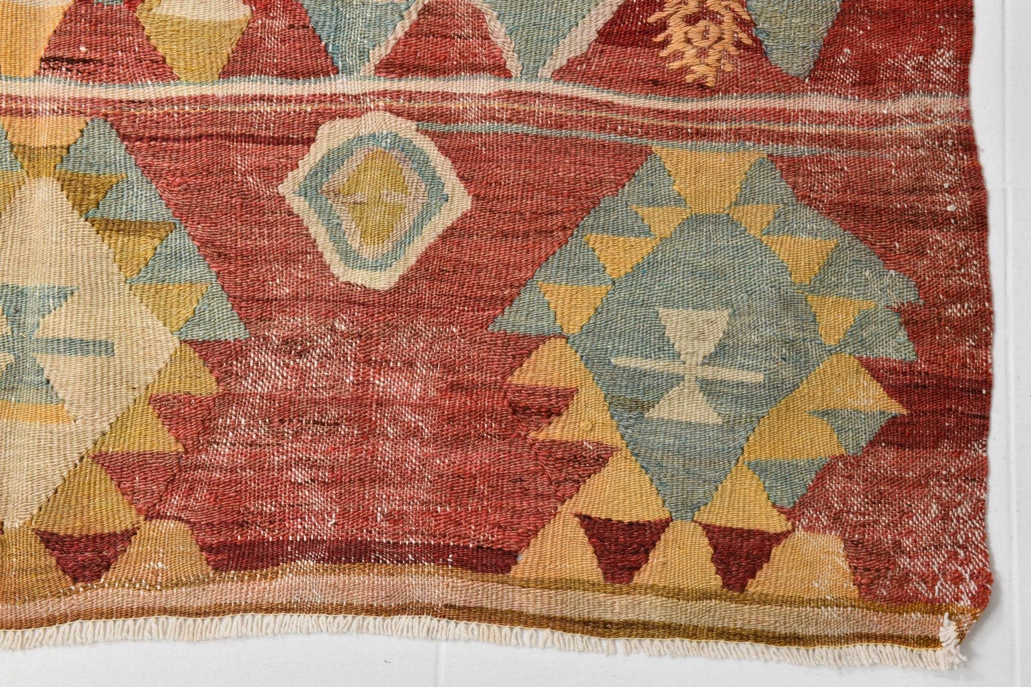 Vintage Kilim Anatolian 4’5’’ x 6’11’’ ft