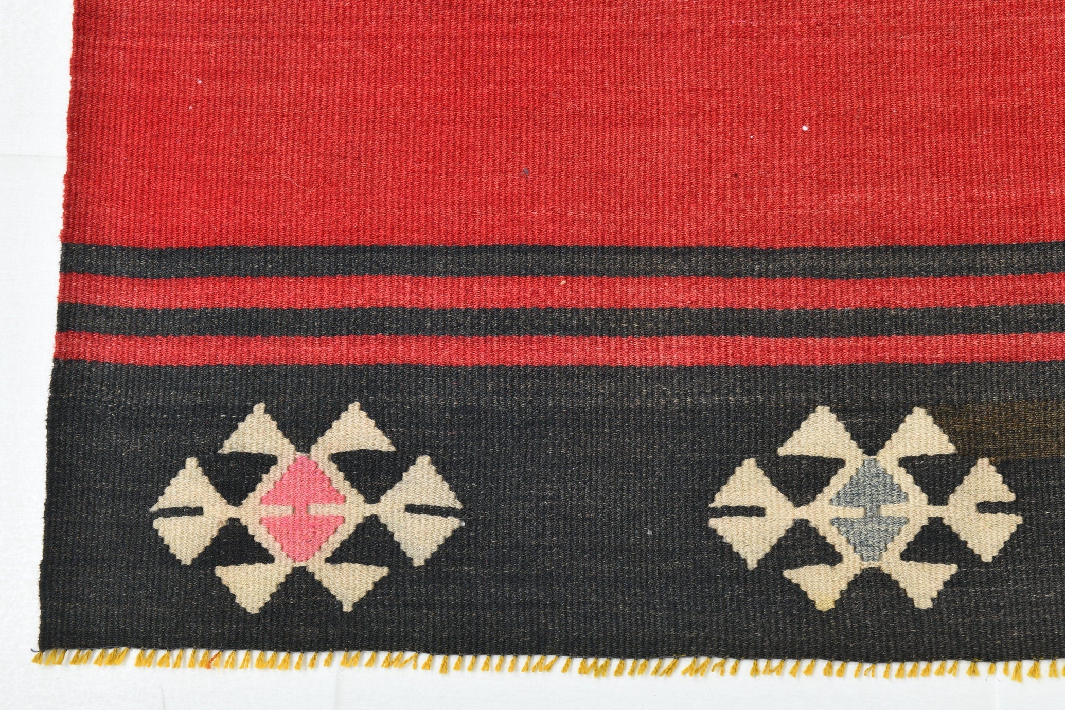 Vintage Kilim Anatolian 4'6" x 5'10" ft