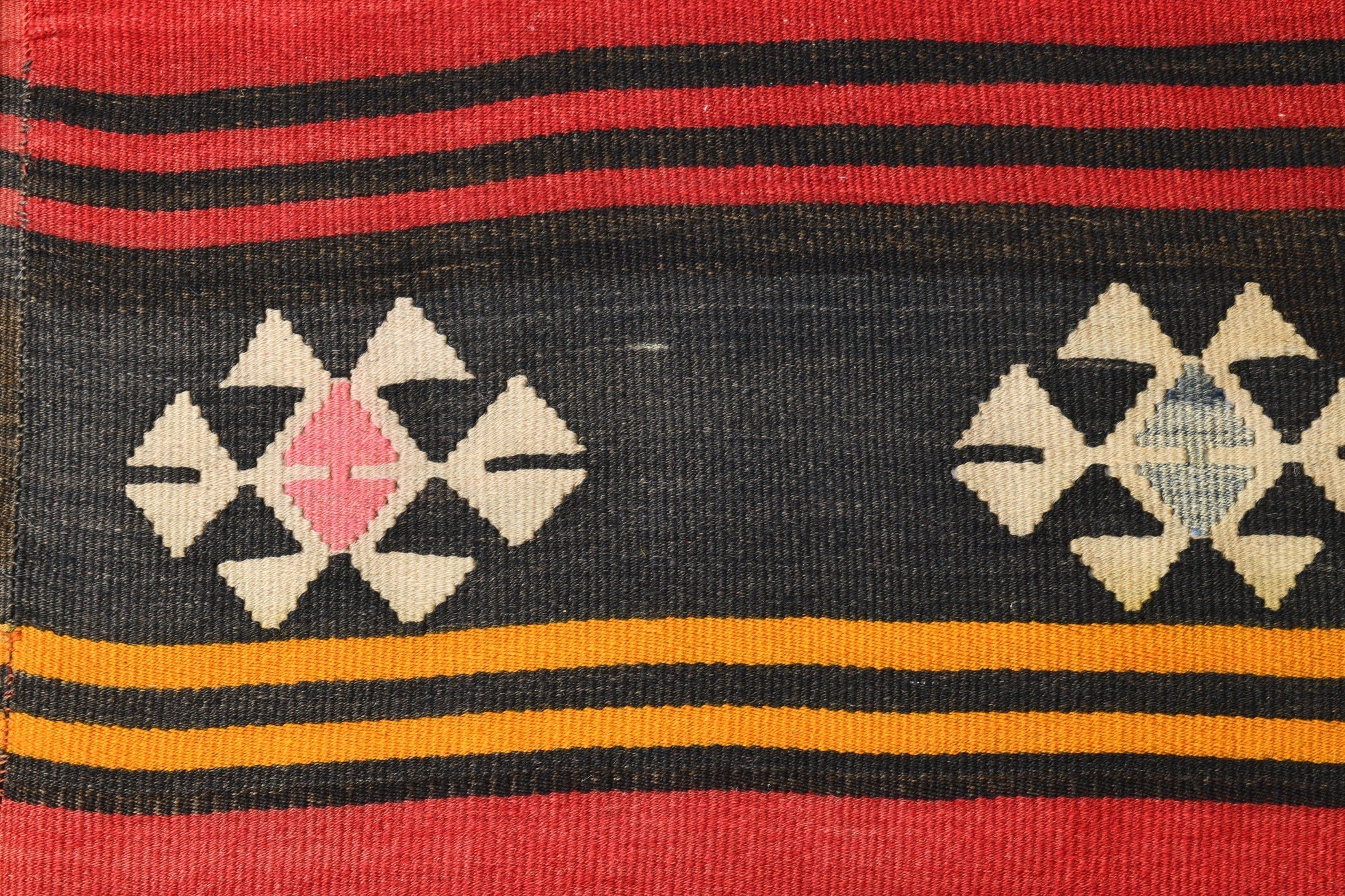 Vintage Kilim Anatolian 4'6" x 5'10" ft
