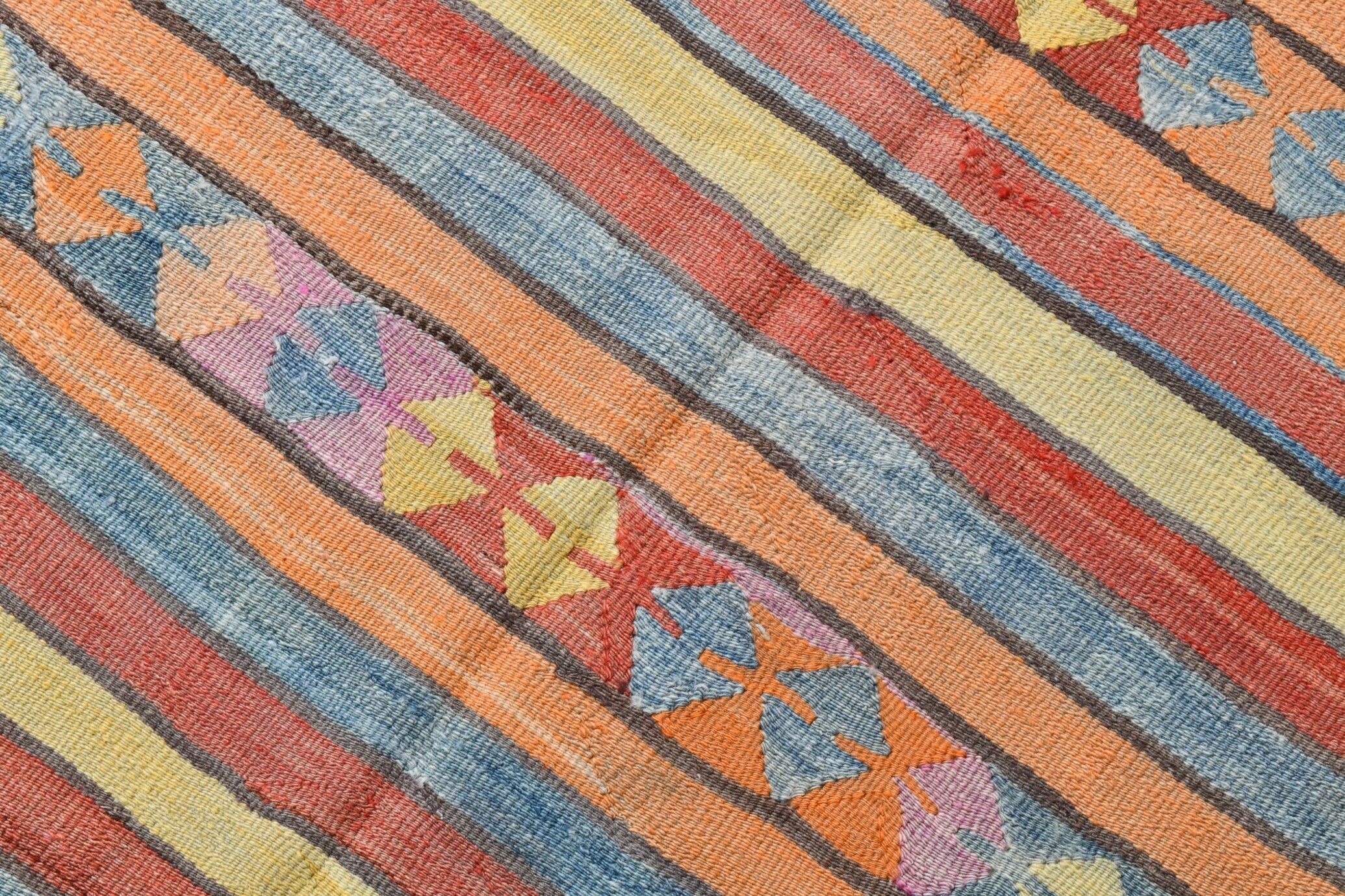 Vintage Kilim Anatolian 4’6’’ x 6’7’’ ft