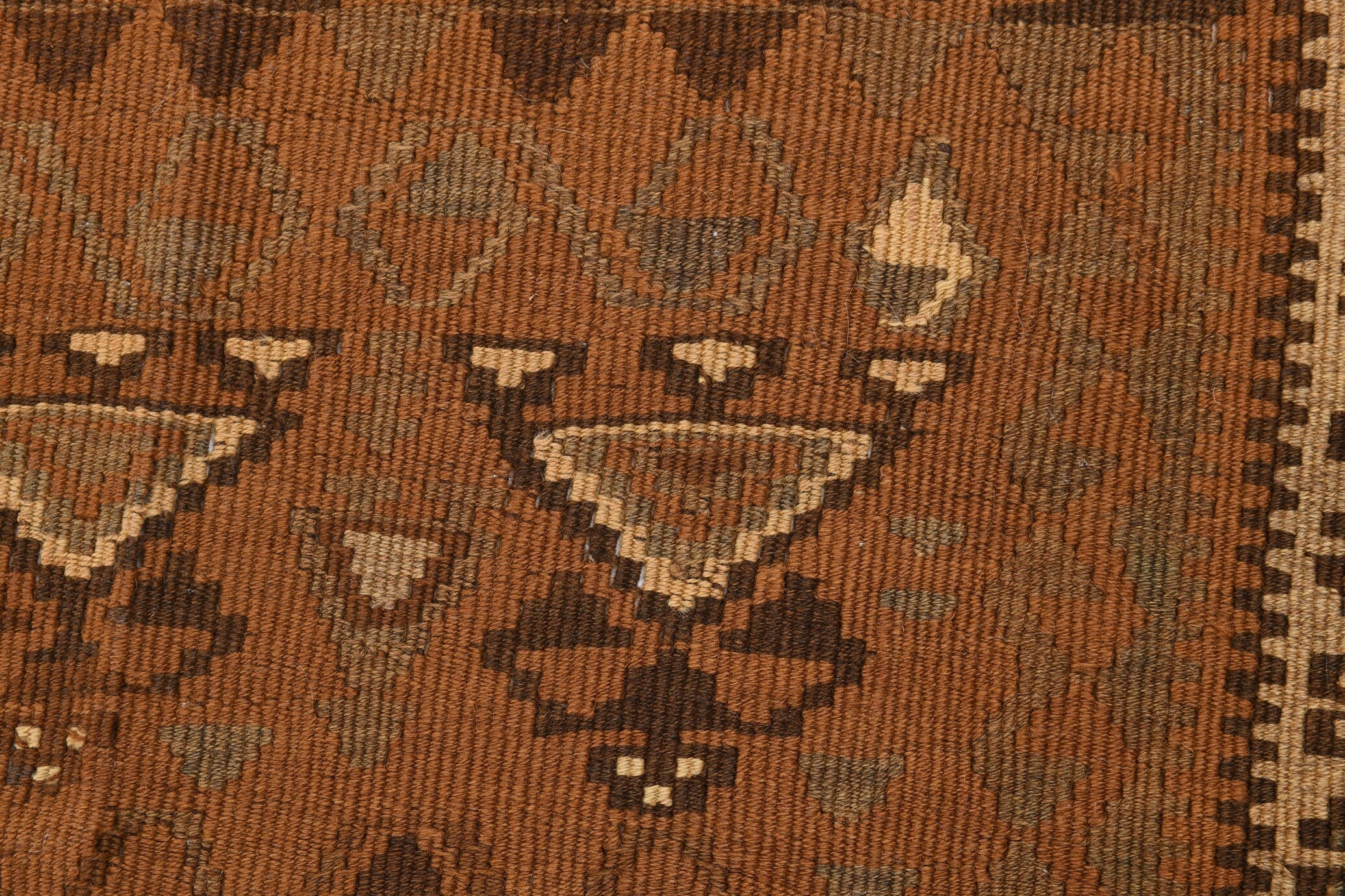 Vintage Kilim Anatolian 4'7" x 12'11" ft