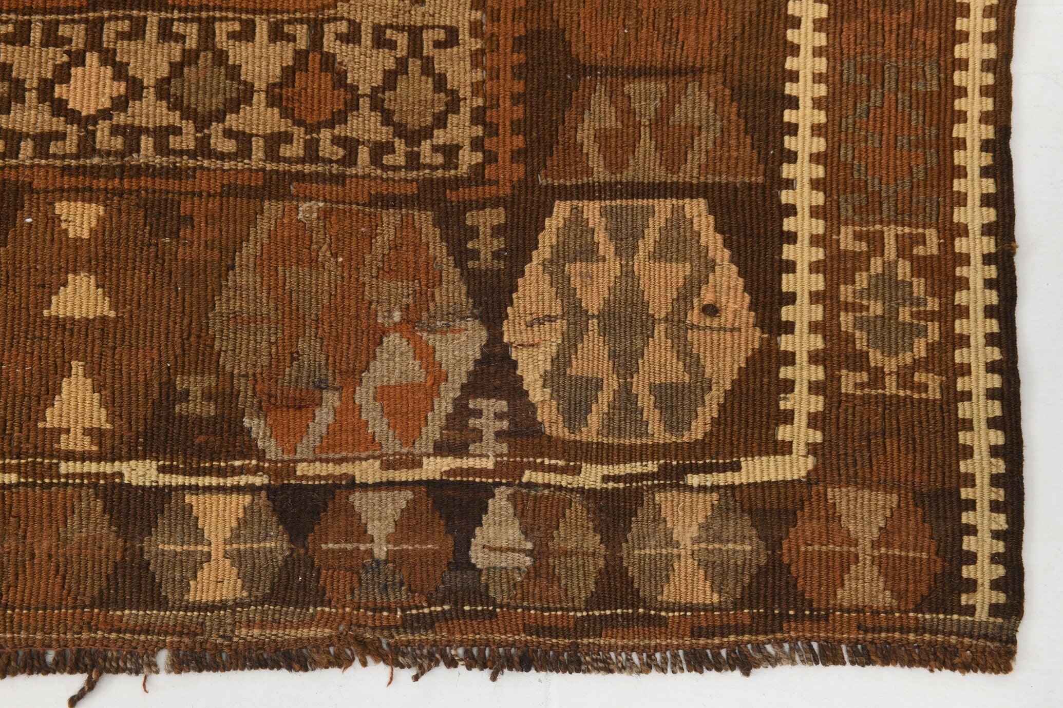 Vintage Kilim Anatolian 4'7" x 12'11" ft