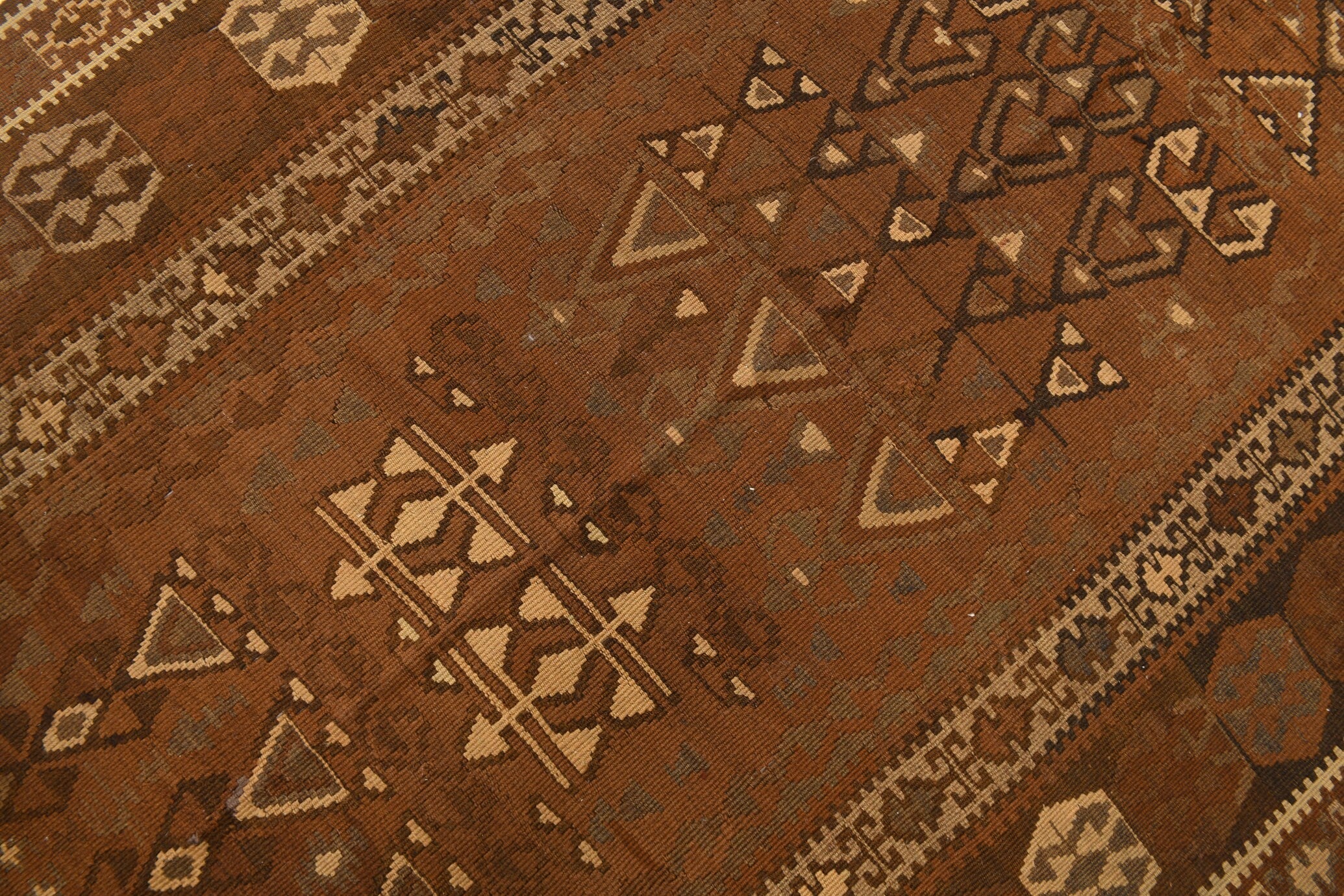 Vintage Kilim Anatolian 4'7" x 12'11" ft