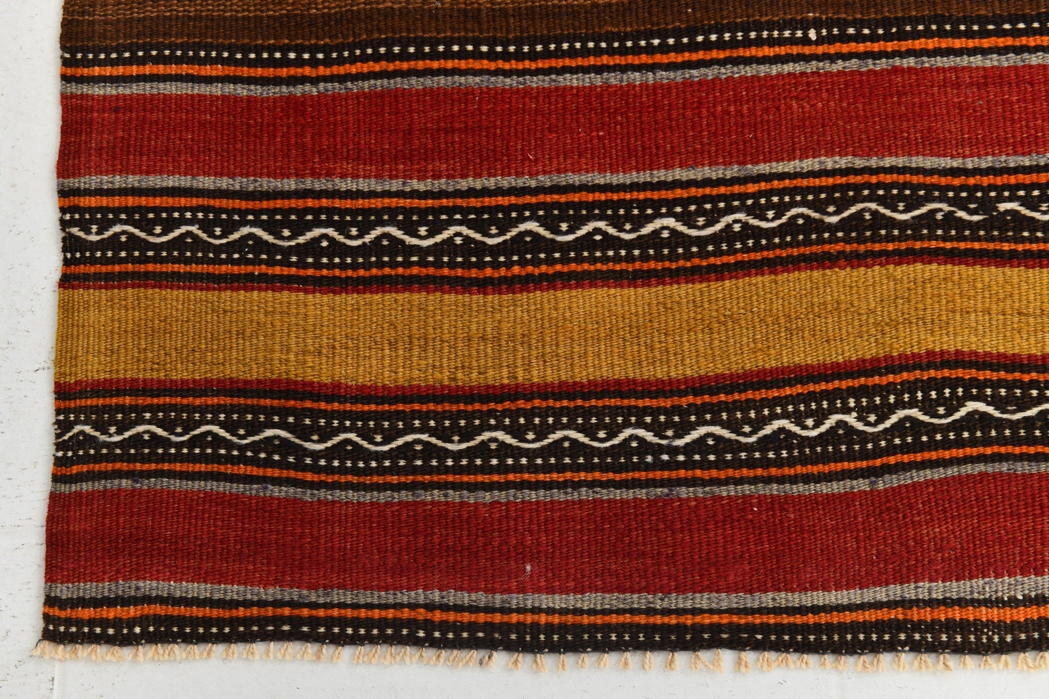 Vintage Kilim Anatolian 4’7’’ x 6’12’’ ft