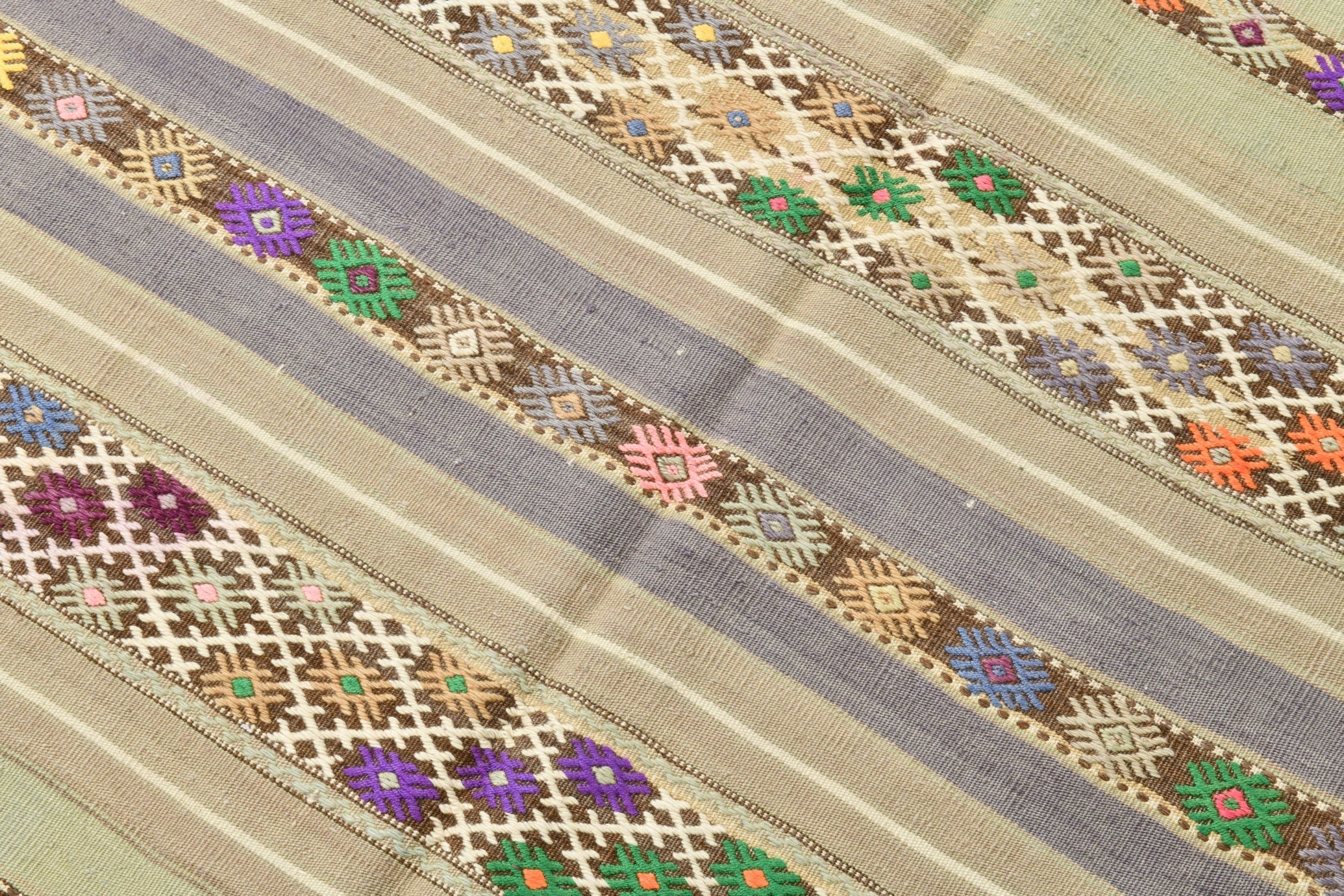Vintage Kilim Anatolian 4'7" x 7'11" ft