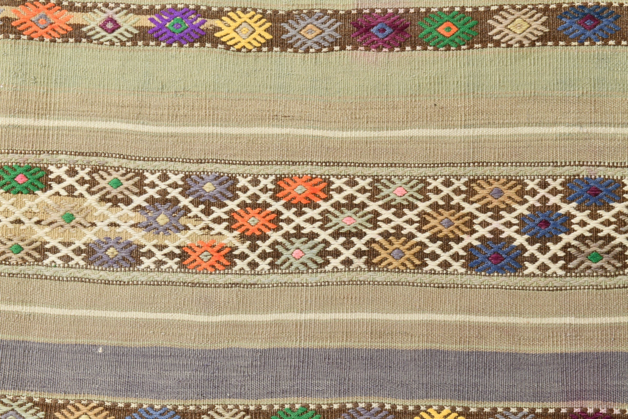 Vintage Kilim Anatolian 4'7" x 7'11" ft