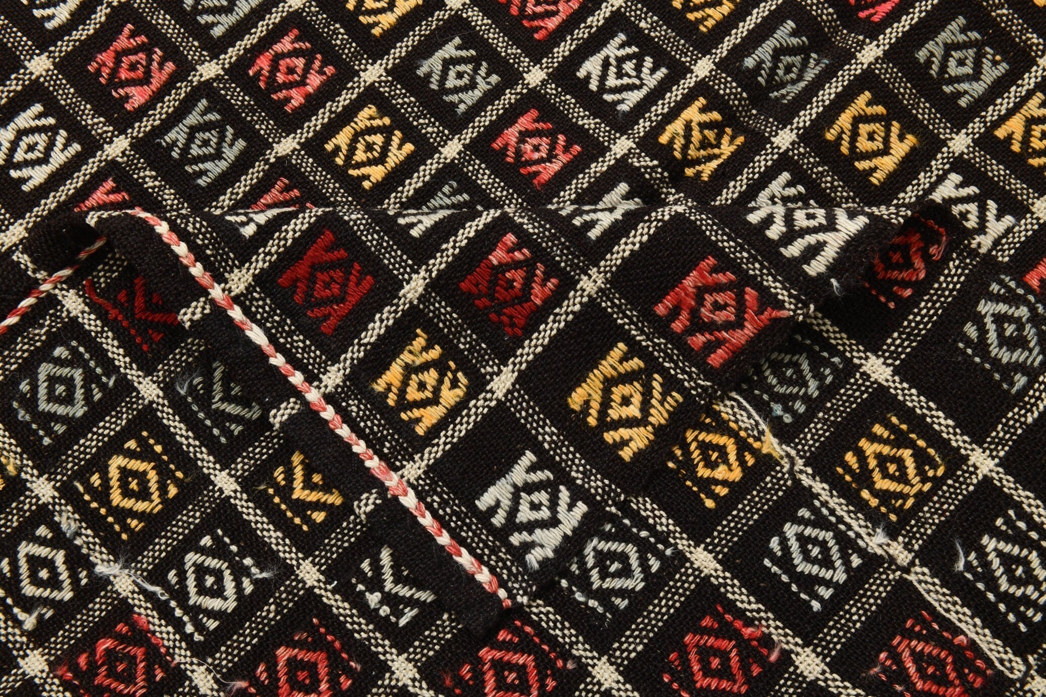 Vintage Kilim Anatolian 4'7" x 9'6" ft