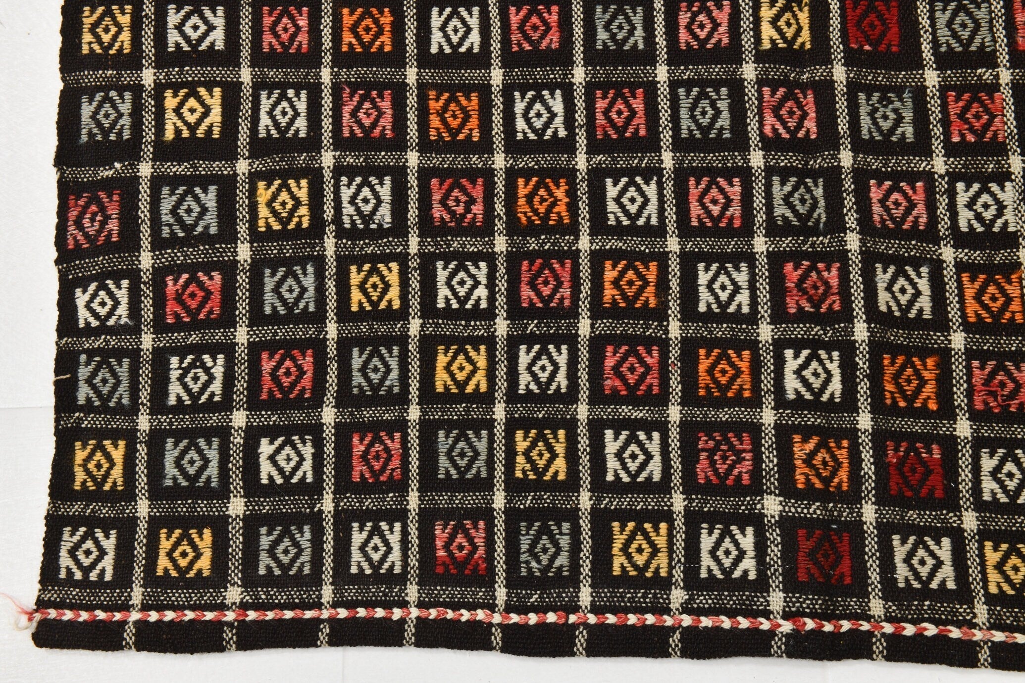 Vintage Kilim Anatolian 4'7" x 9'6" ft