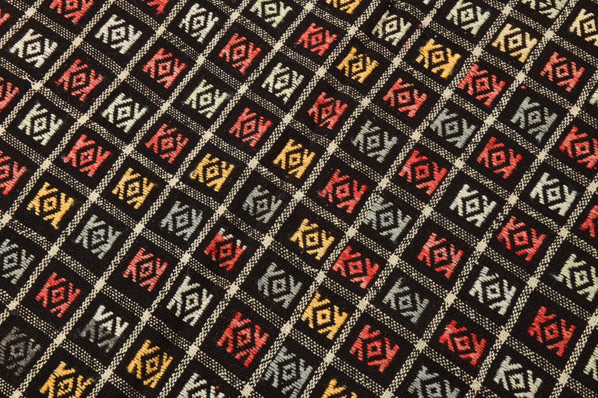 Vintage Kilim Anatolian 4'7" x 9'6" ft