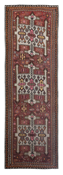 Vintage Kilim Anatolian 4'8" x 14'2" ft
