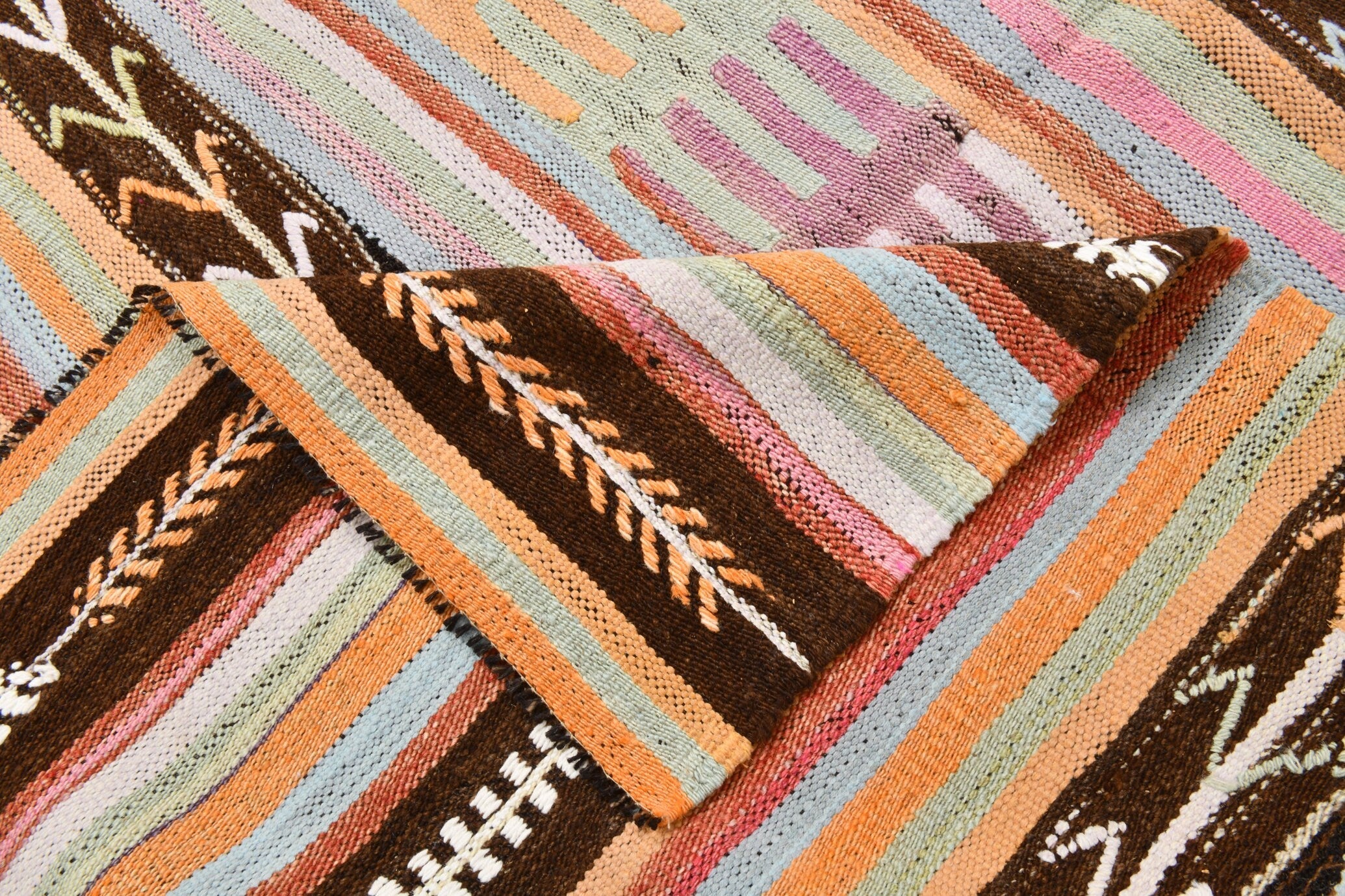 Vintage Kilim Anatolian 4'8" x 6'3" ft