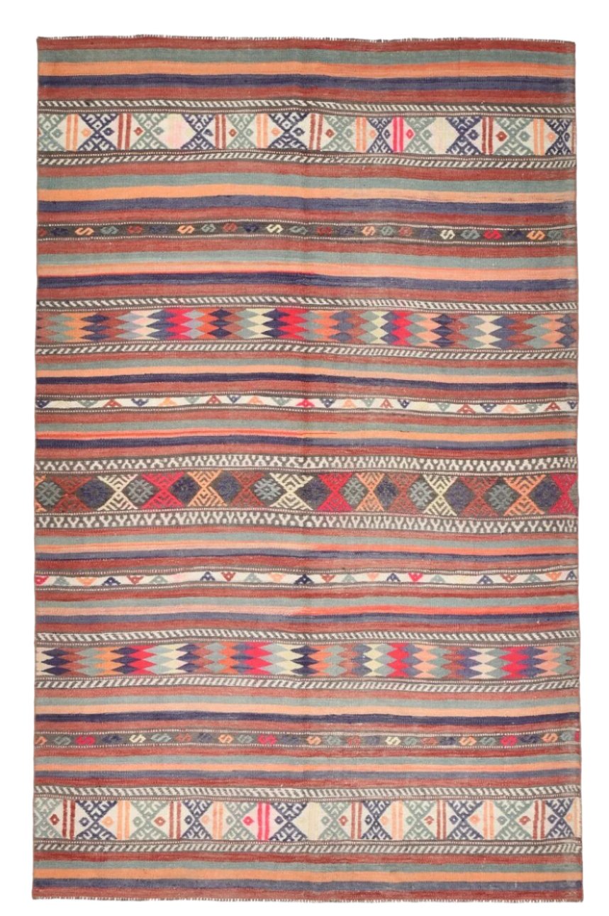 Vintage Kilim Anatolian 4’8’’ x 7’5’’ ft