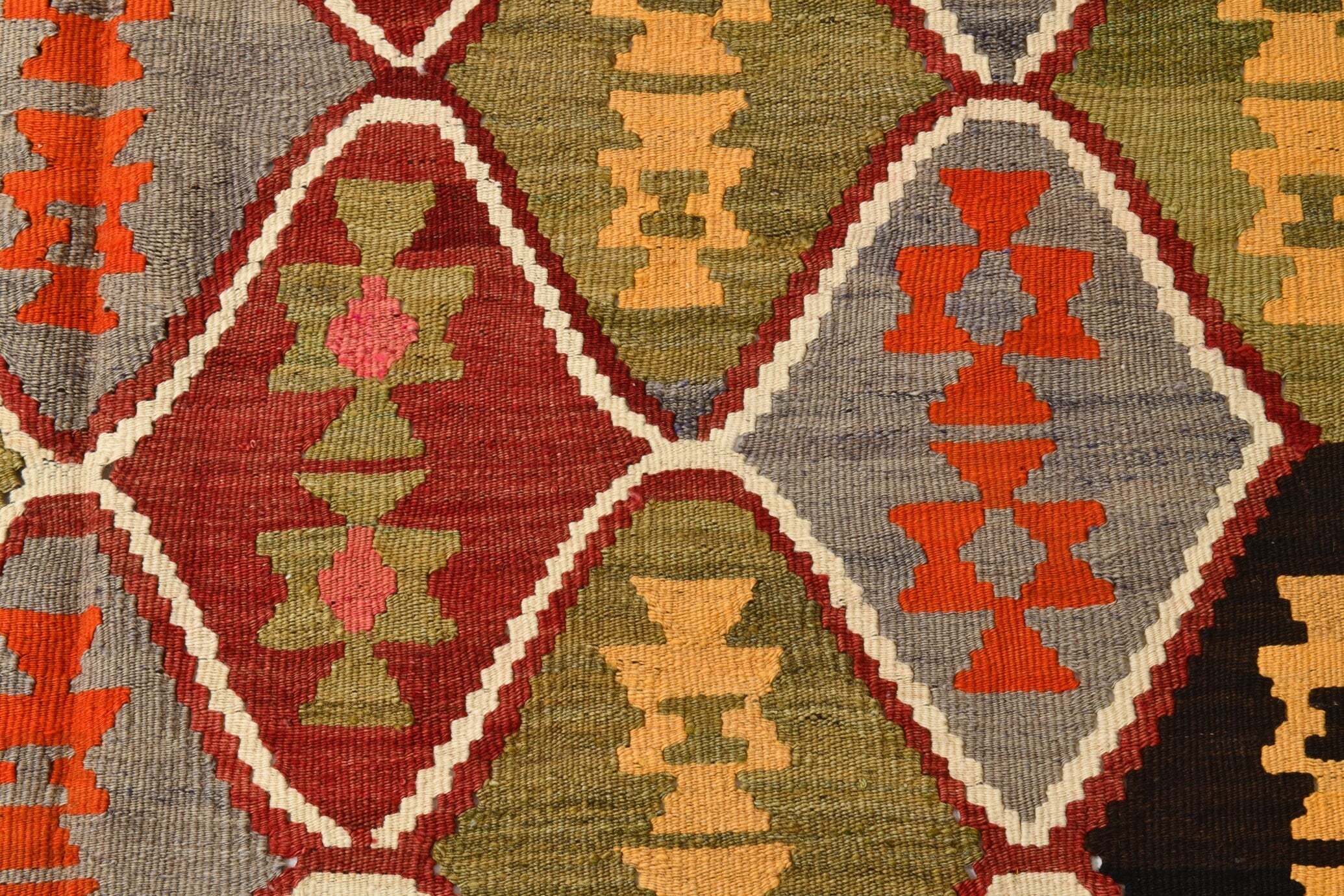 Vintage Kilim Anatolian 4'9" x 6'3" ft