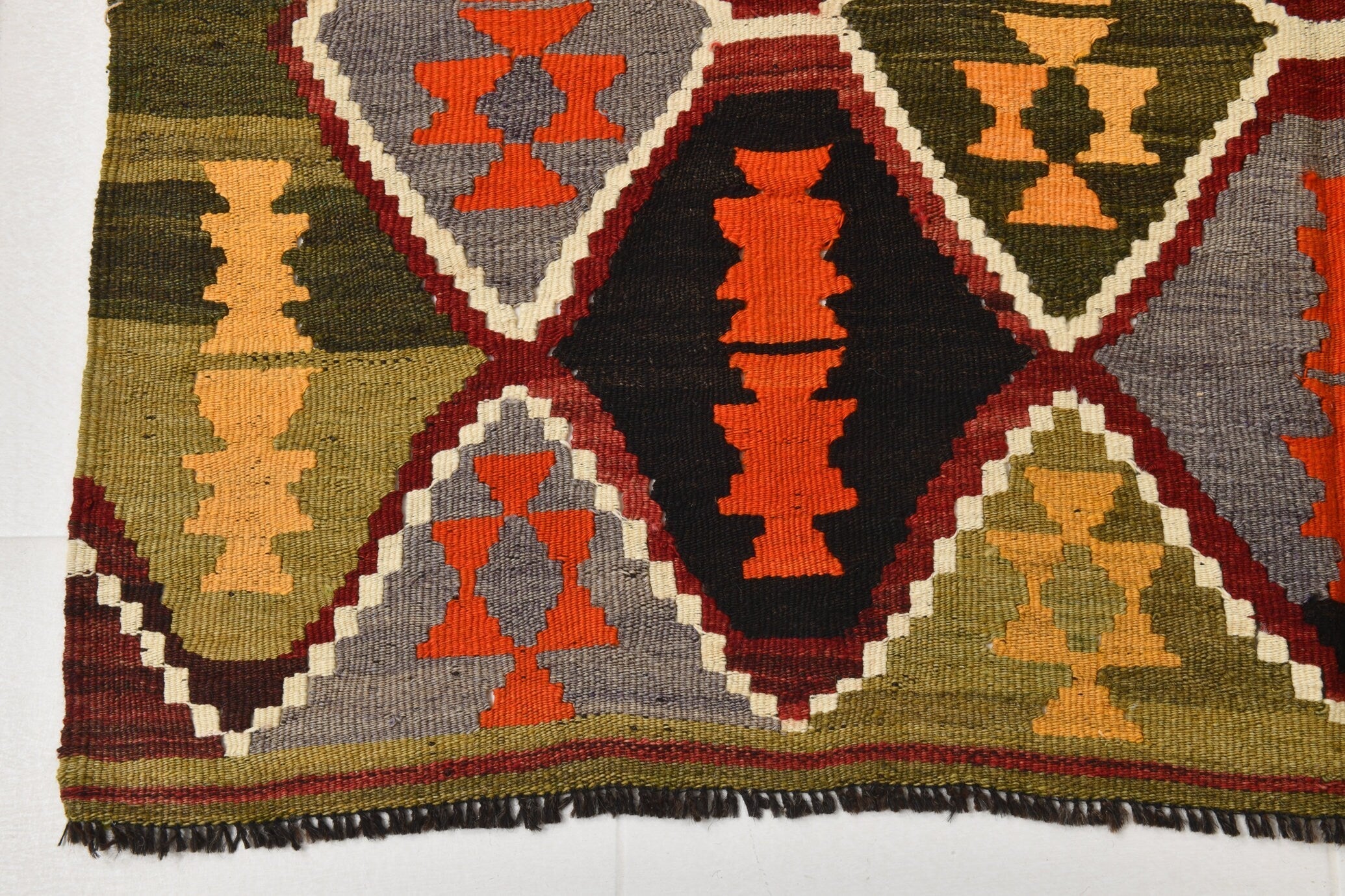 Vintage Kilim Anatolian 4'9" x 6'3" ft