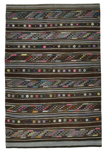 Vintage Kilim Anatolian 4'9" x 7'0" ft