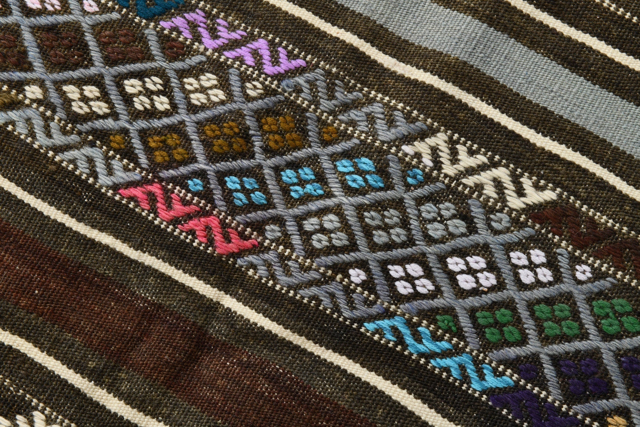 Vintage Kilim Anatolian 4'9" x 7'0" ft