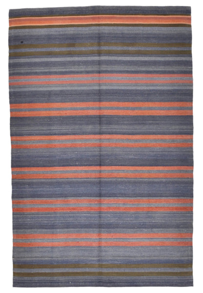Vintage Kilim Anatolian 4'9" x 7'4" ft