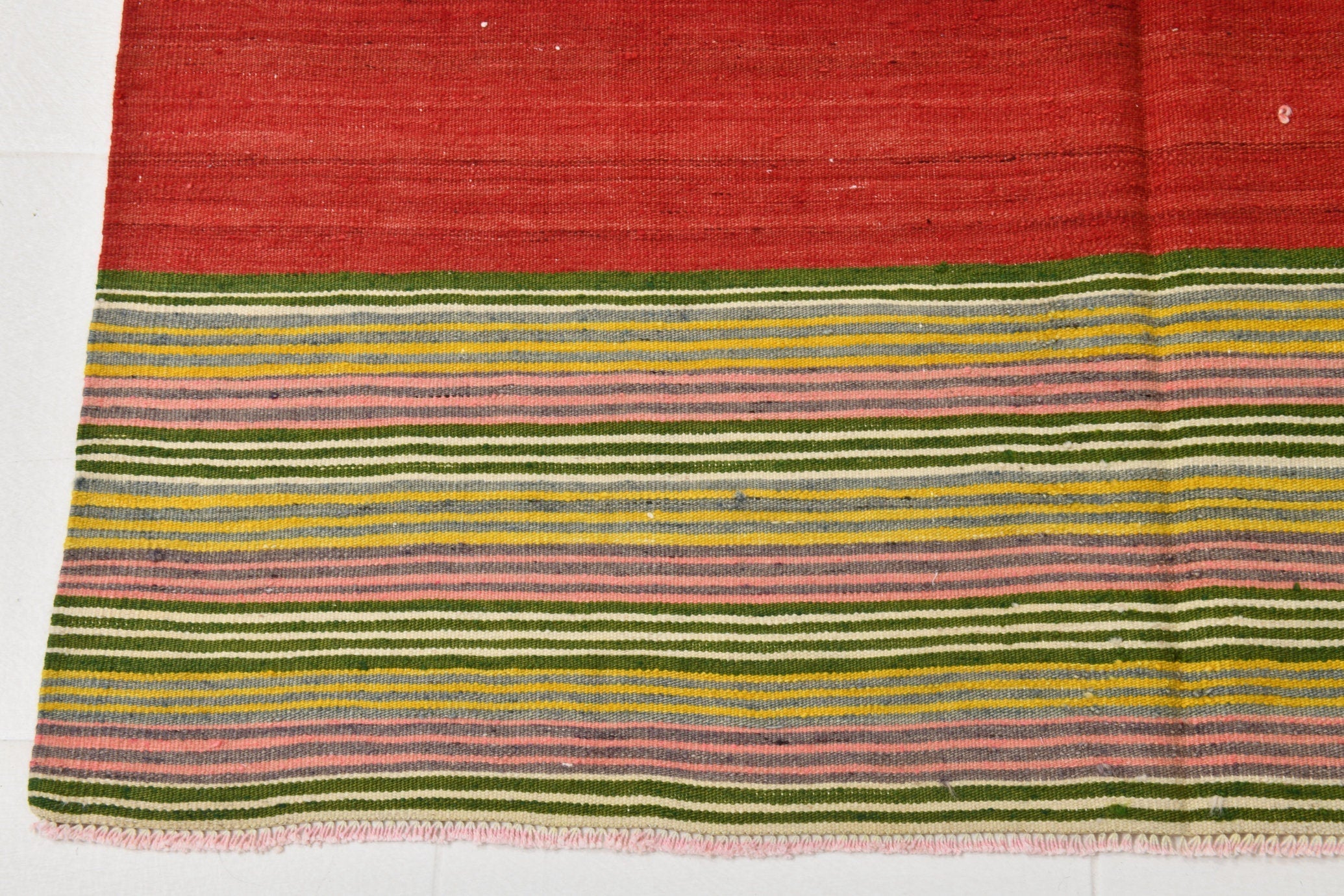 Vintage Kilim Anatolian 4’9’’ x 8’4’’ ft