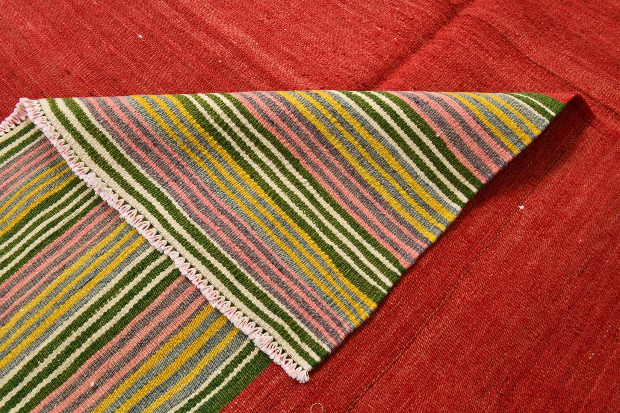 Vintage Kilim Anatolian 4’9’’ x 8’4’’ ft