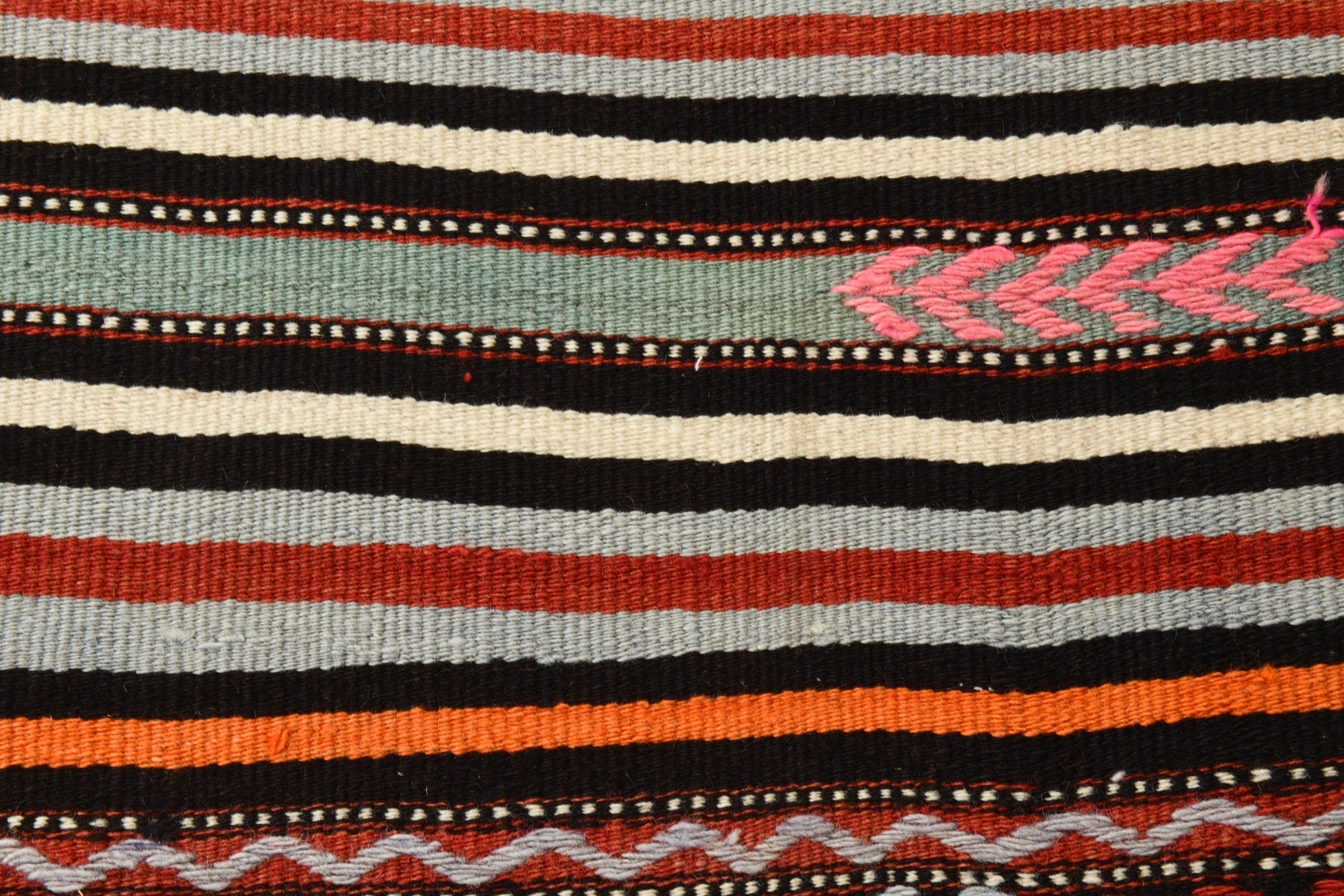 Vintage Kilim Anatolian 4’9’’ x 8’8’’ ft