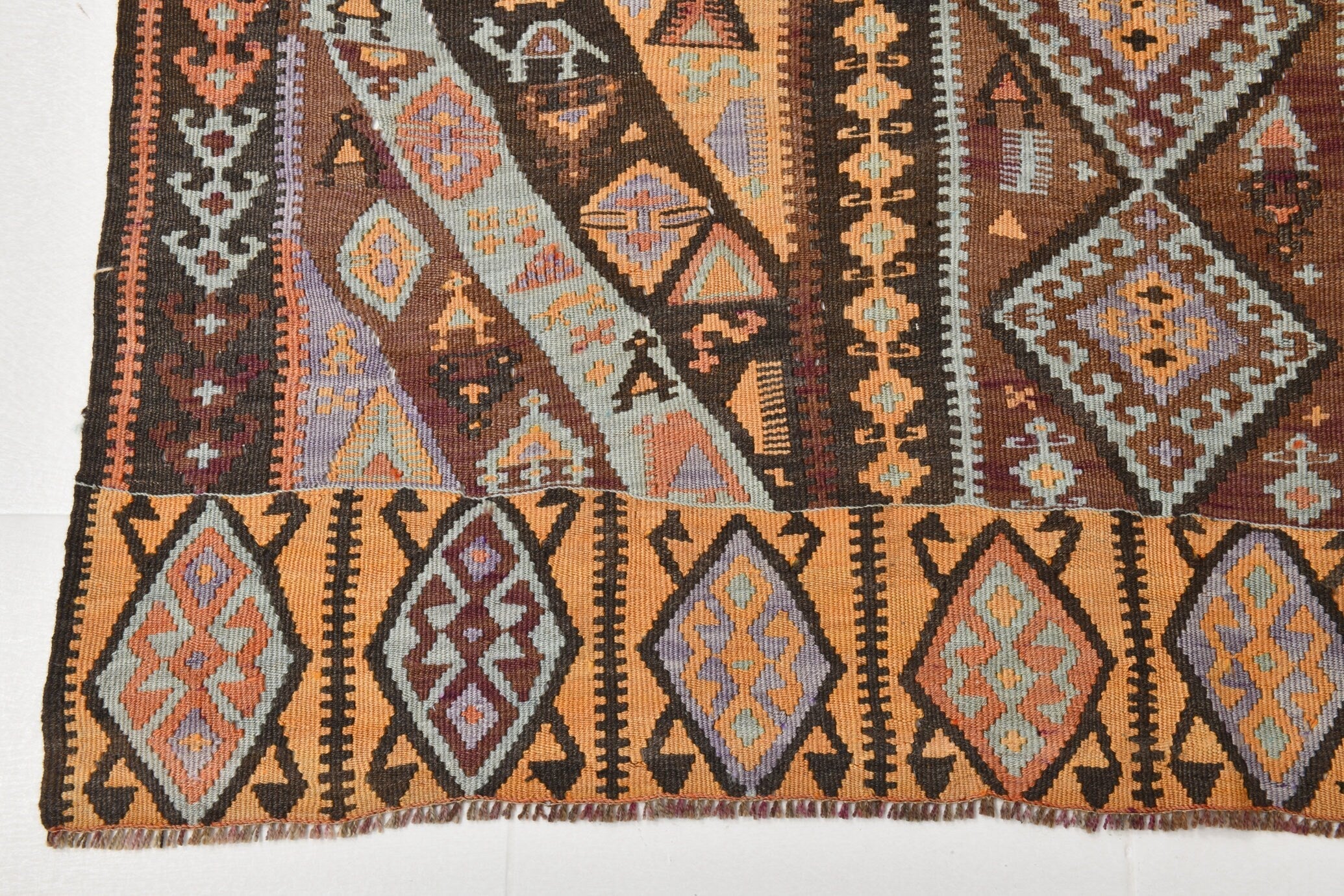 Vintage Kilim Anatolian 4'9" x 8'9" ft