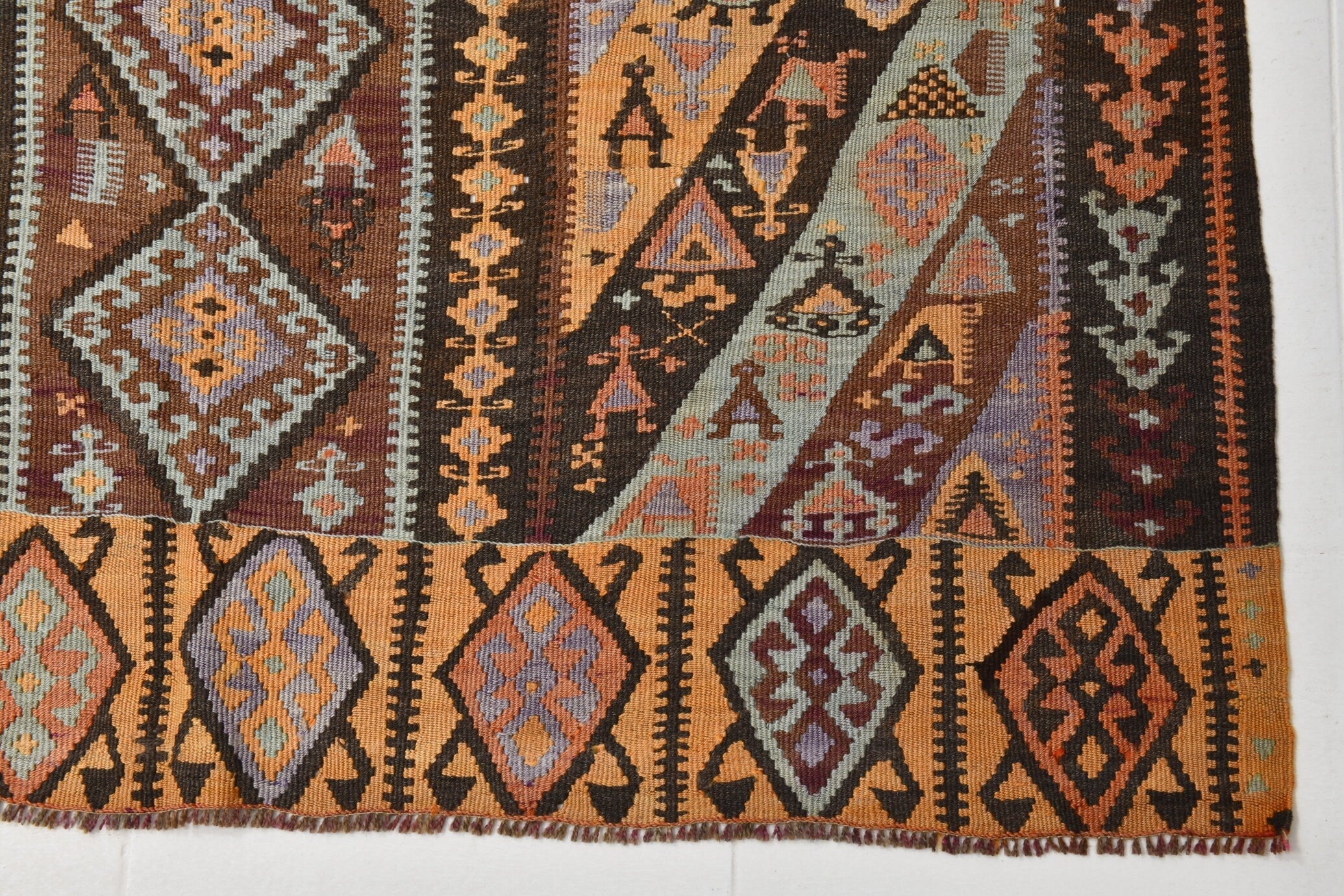 Vintage Kilim Anatolian 4'9" x 8'9" ft