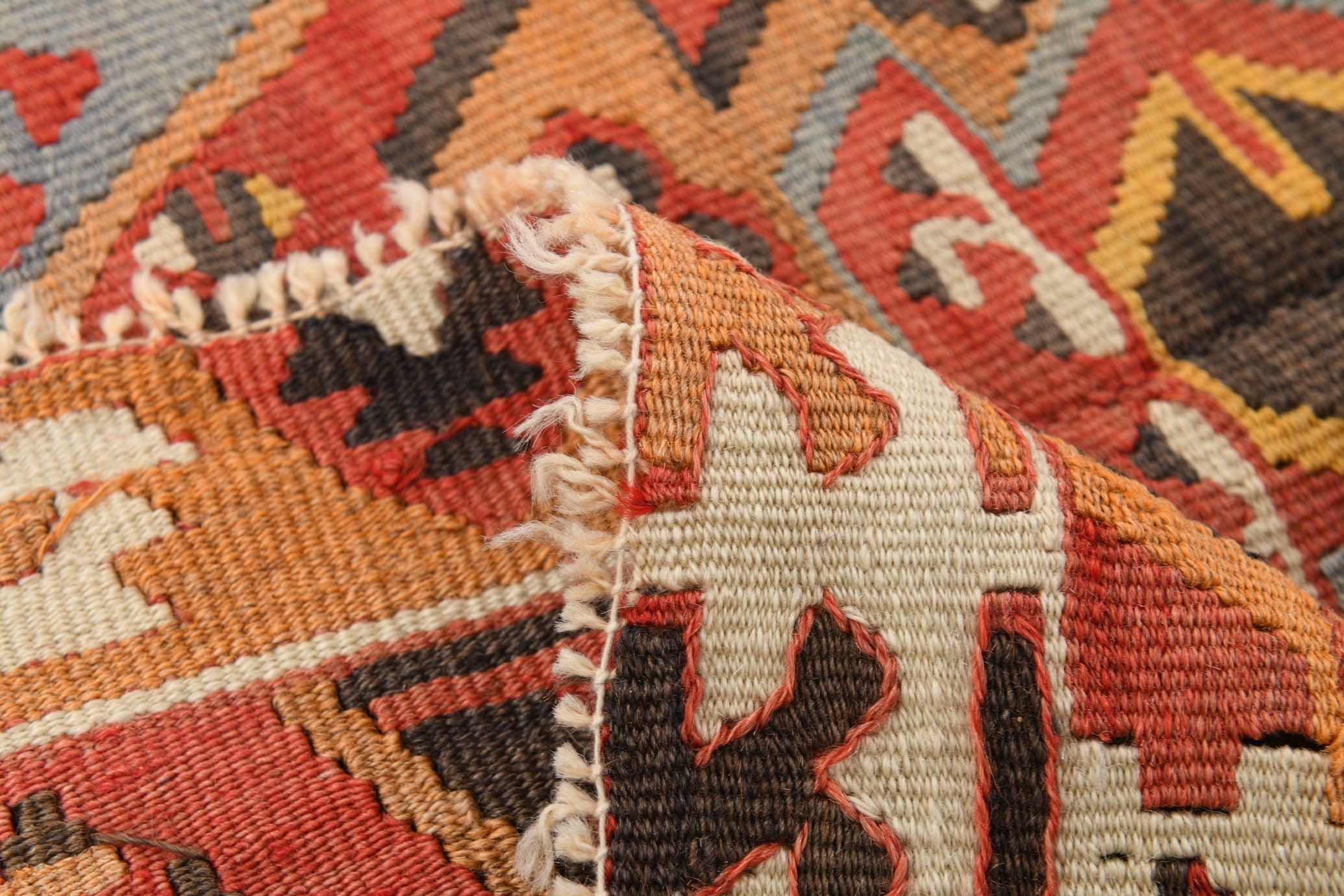Vintage Kilim Anatolian 5'1" x 10'10" ft