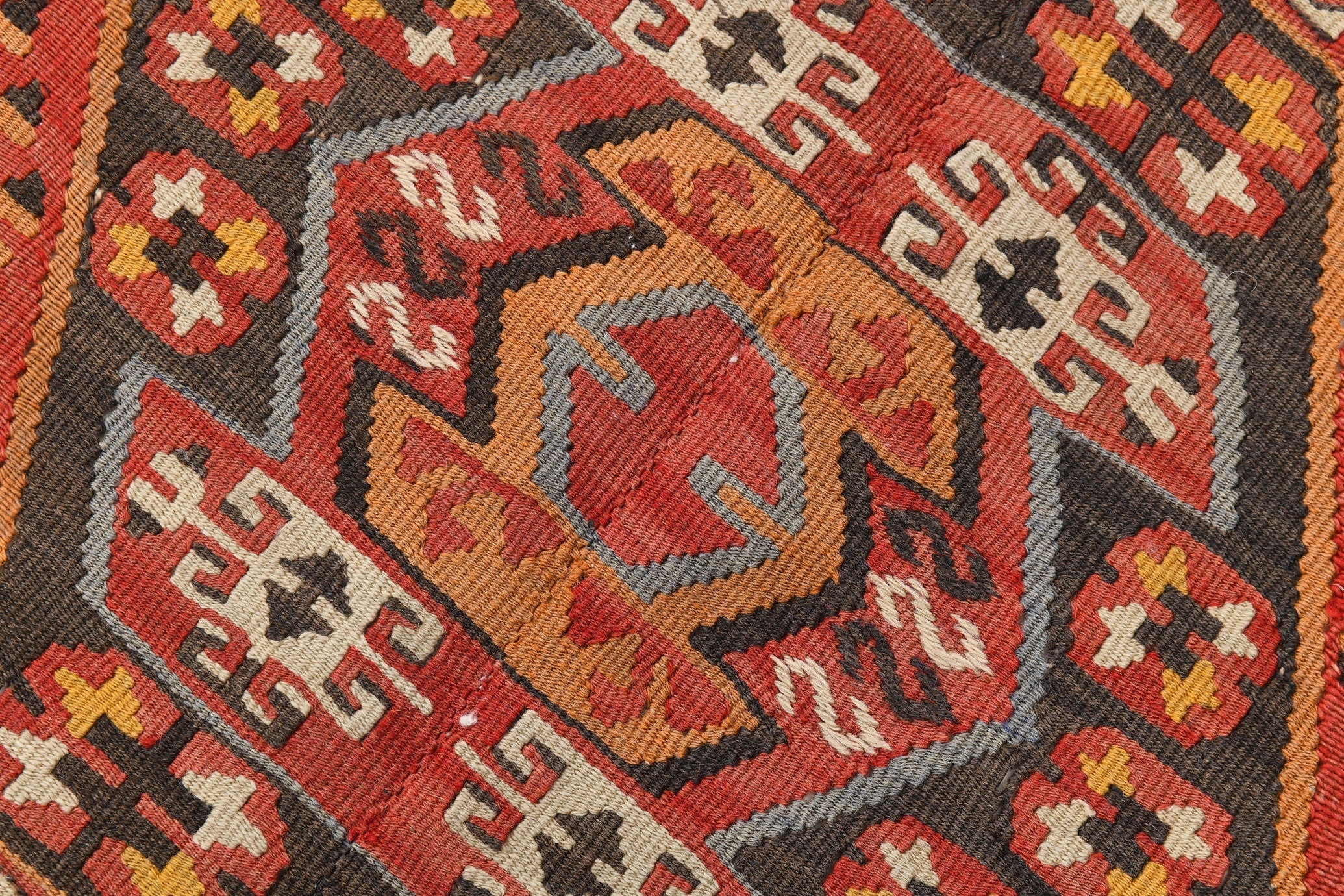 Vintage Kilim Anatolian 5'1" x 10'10" ft