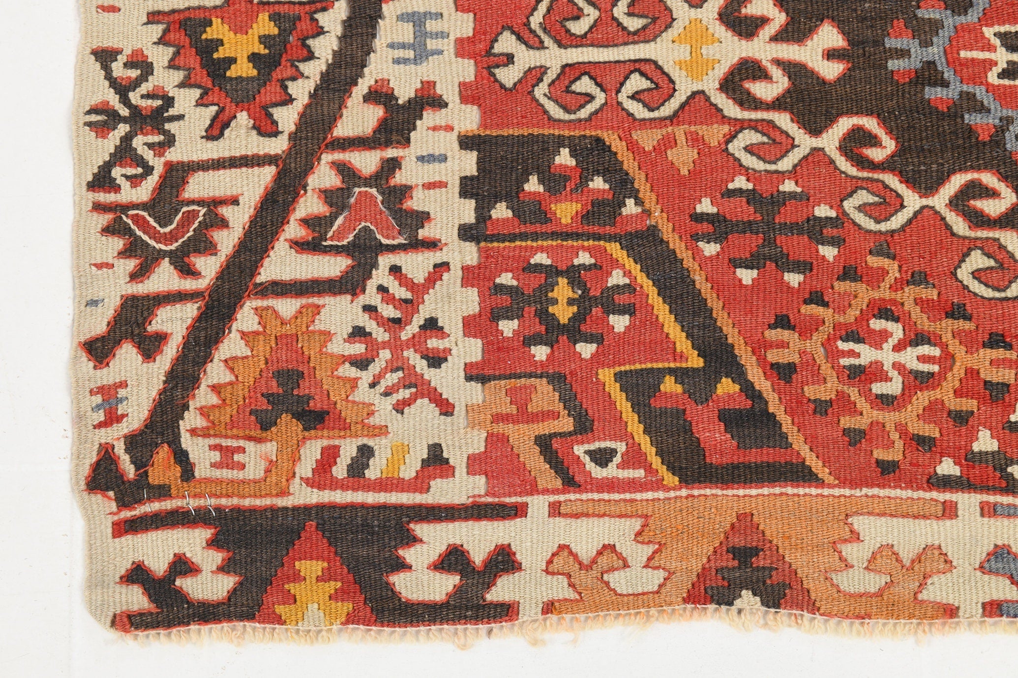 Vintage Kilim Anatolian 5'1" x 10'10" ft