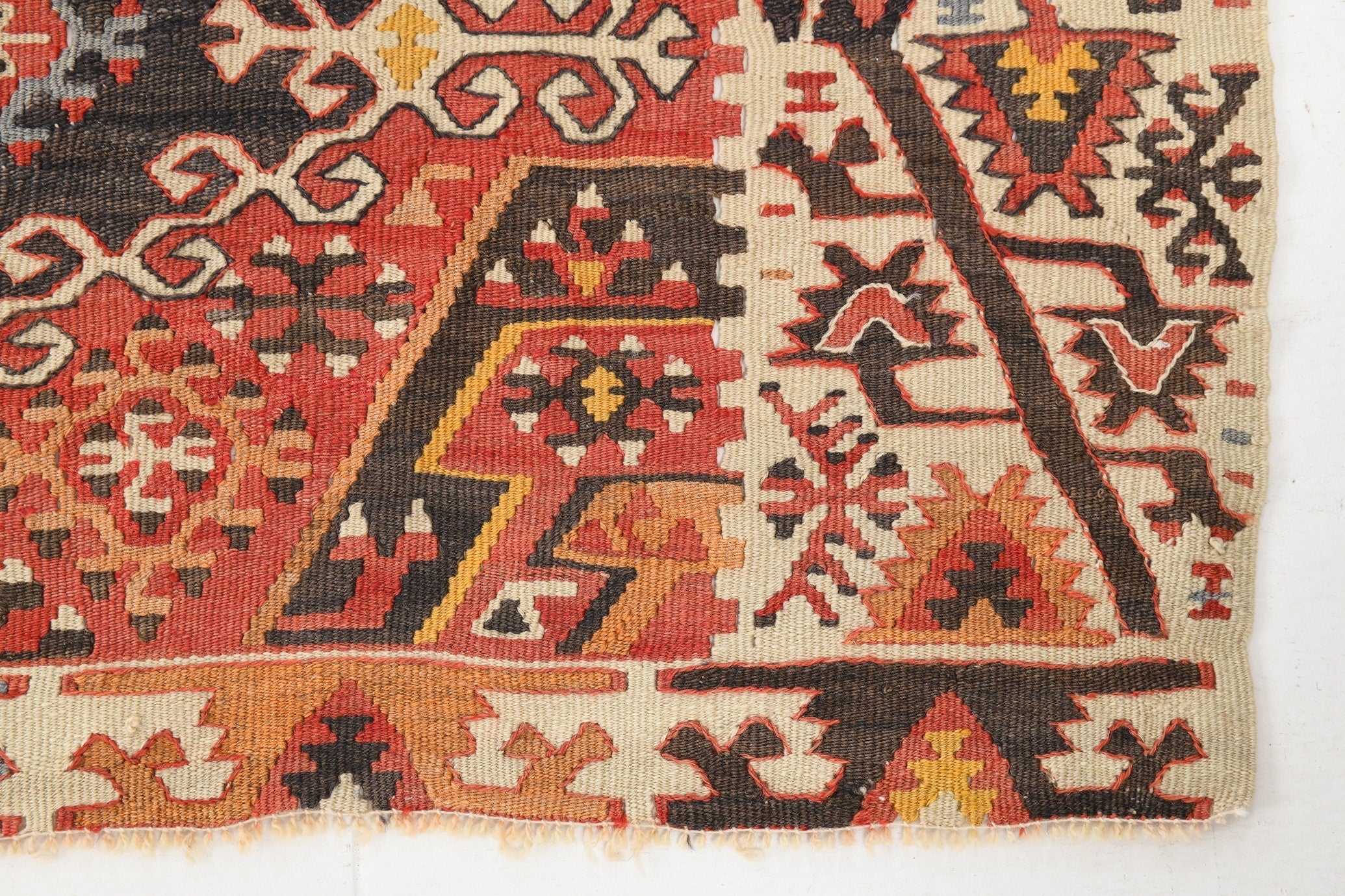 Vintage Kilim Anatolian 5'1" x 10'10" ft