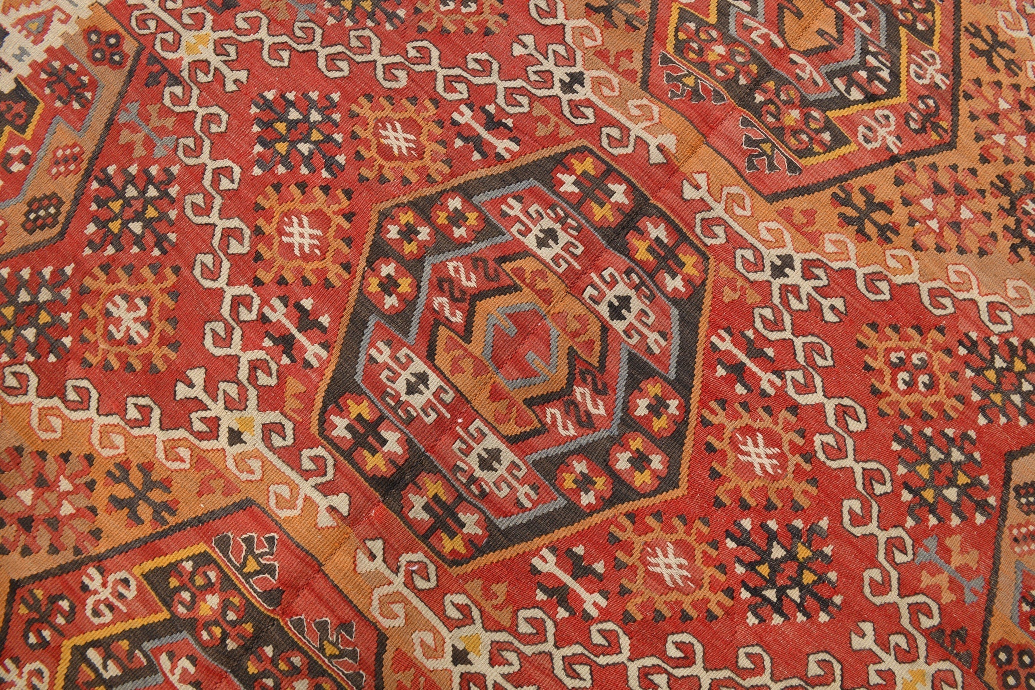 Vintage Kilim Anatolian 5'1" x 10'10" ft