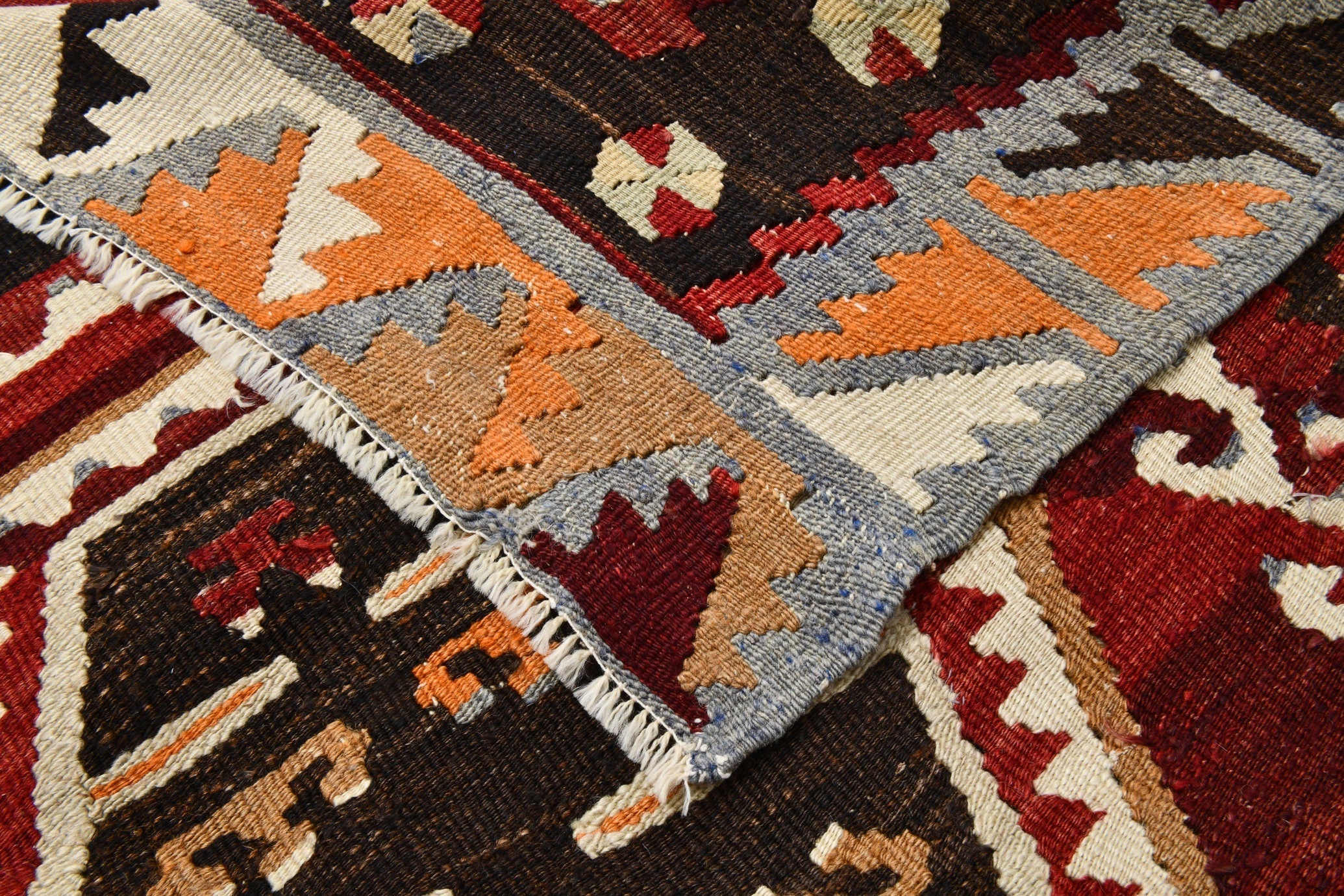 Vintage Kilim Anatolian 5’1’’ x 10’2’’ ft