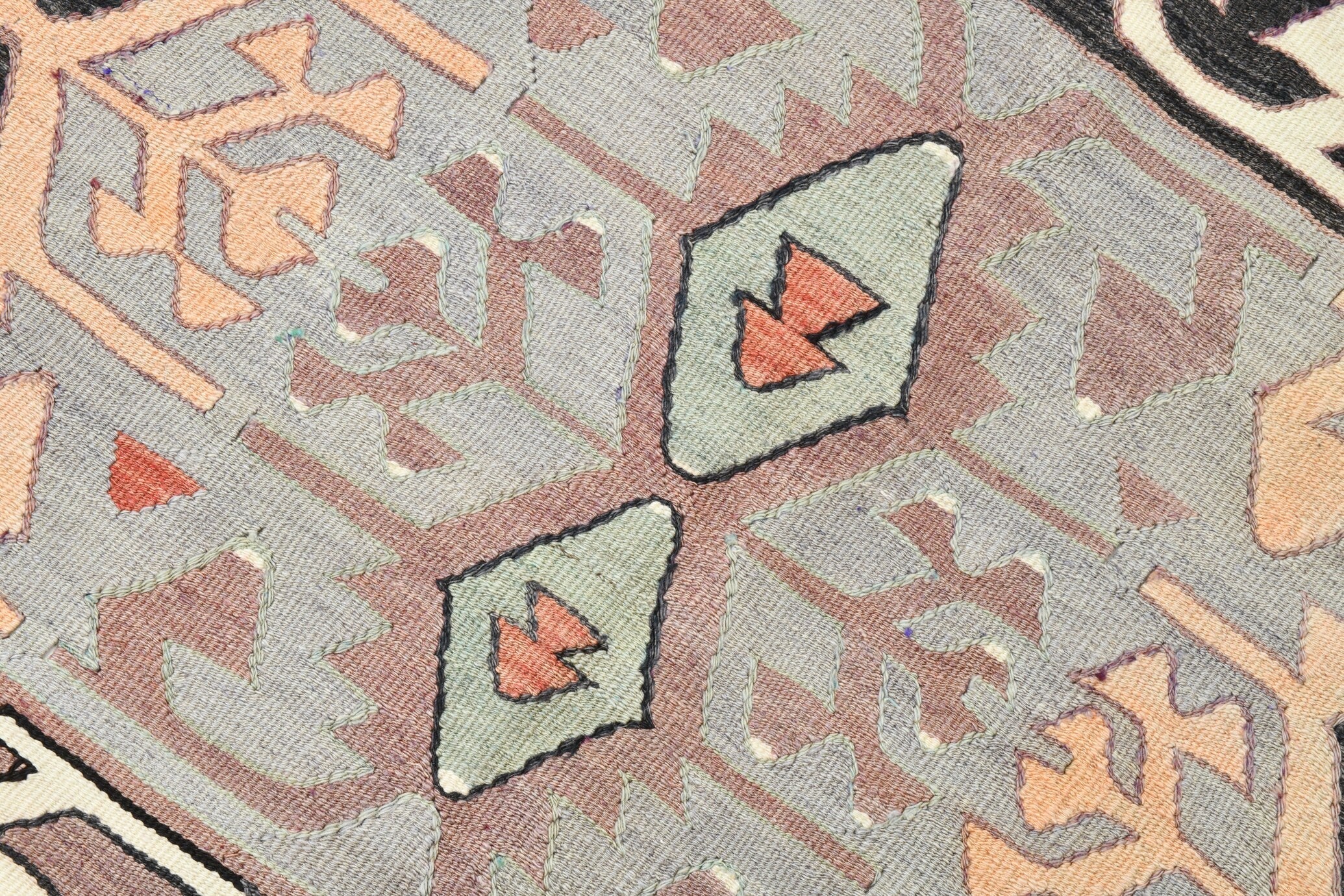 Vintage Kilim Anatolian 5'1" x 11'5" ft