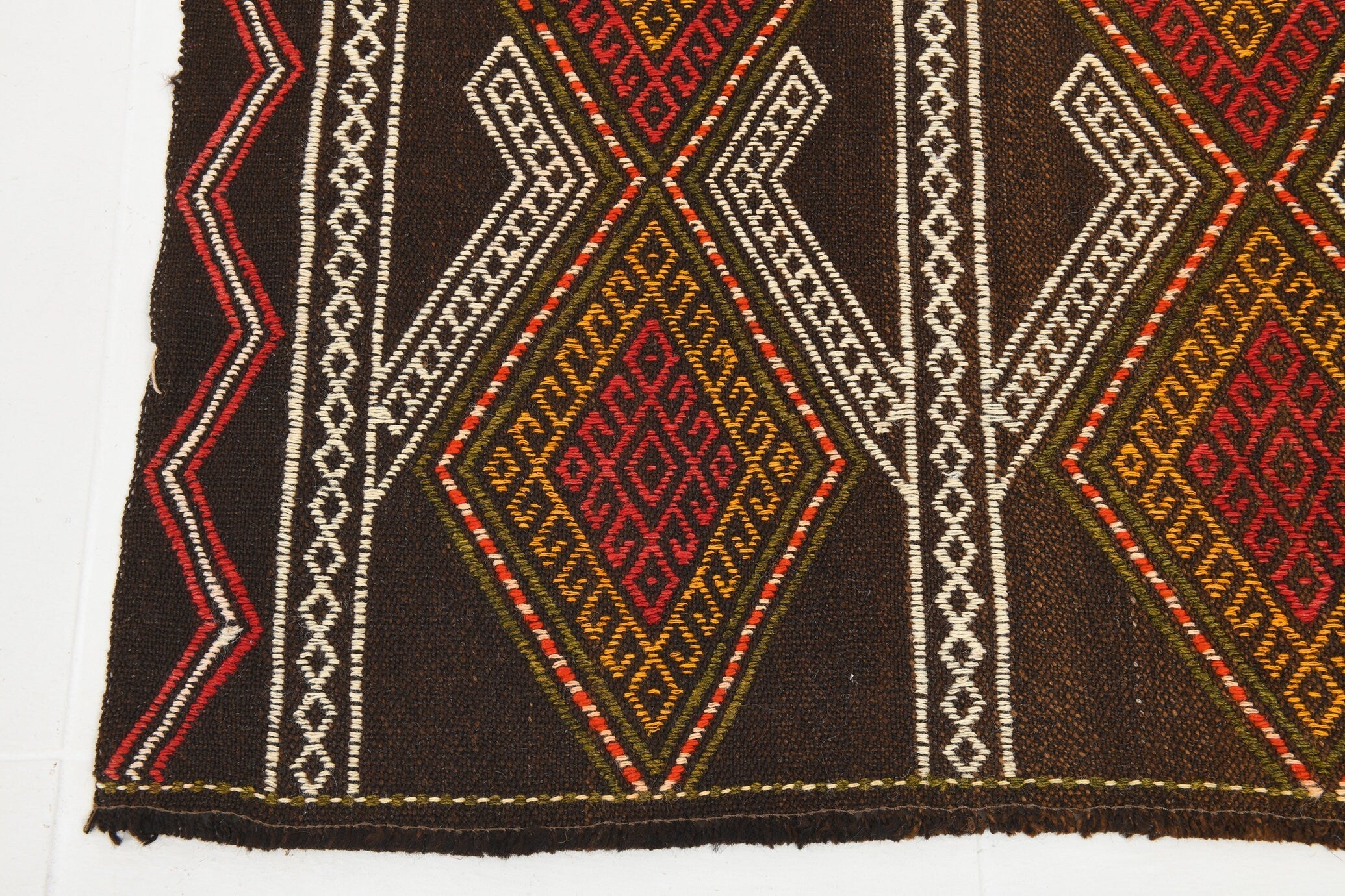 Vintage Kilim Anatolian 5'1" x 6'7" ft