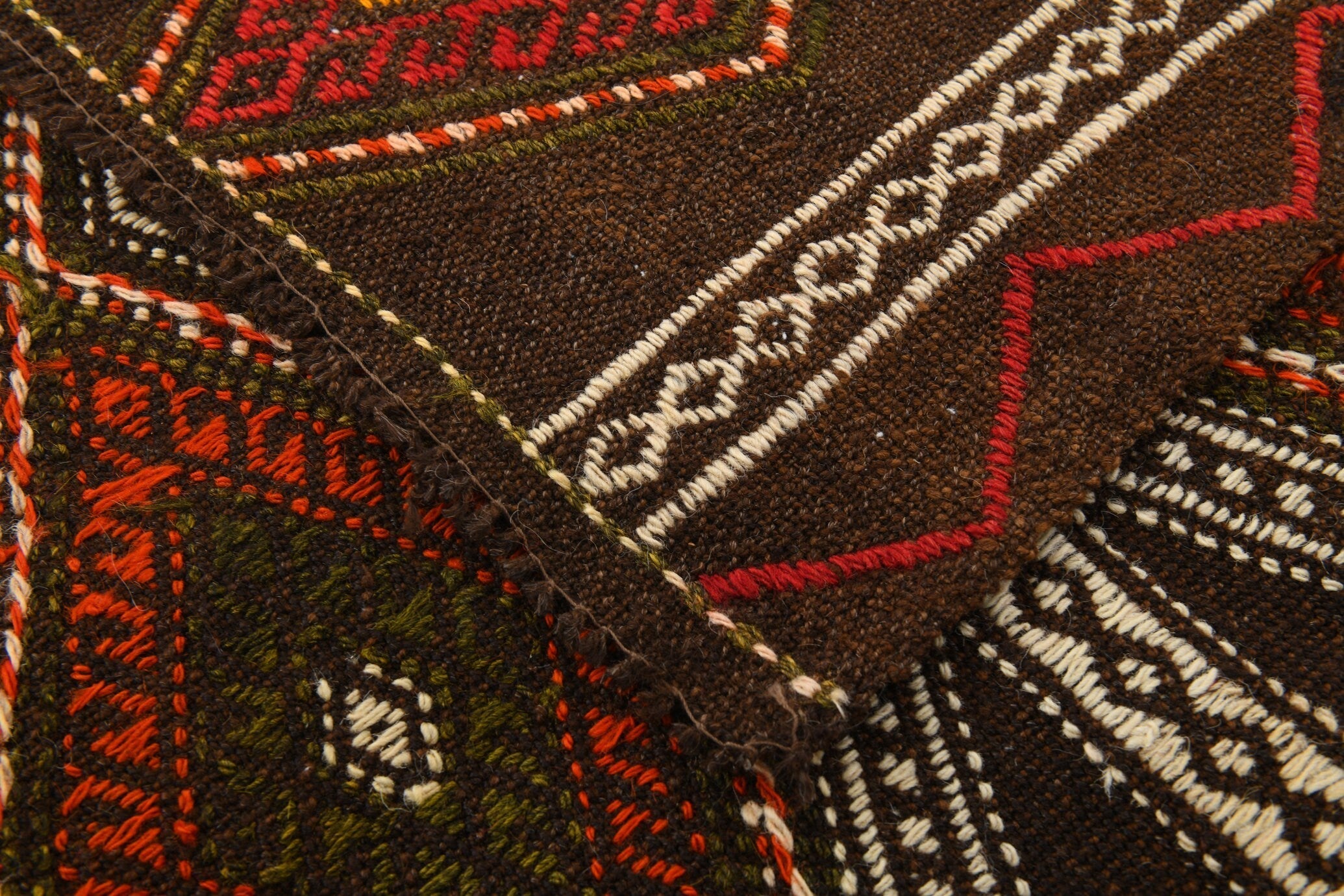 Vintage Kilim Anatolian 5'1" x 6'7" ft