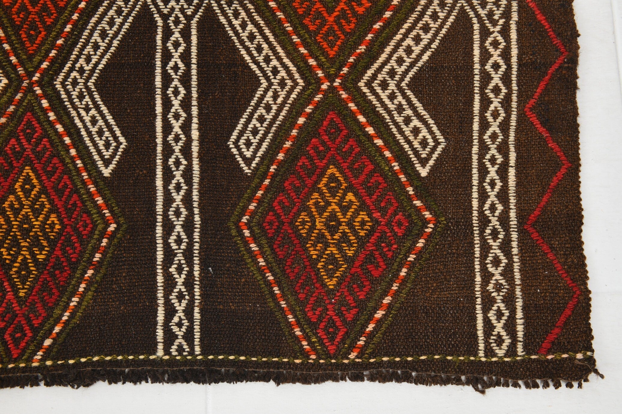 Vintage Kilim Anatolian 5'1" x 6'7" ft