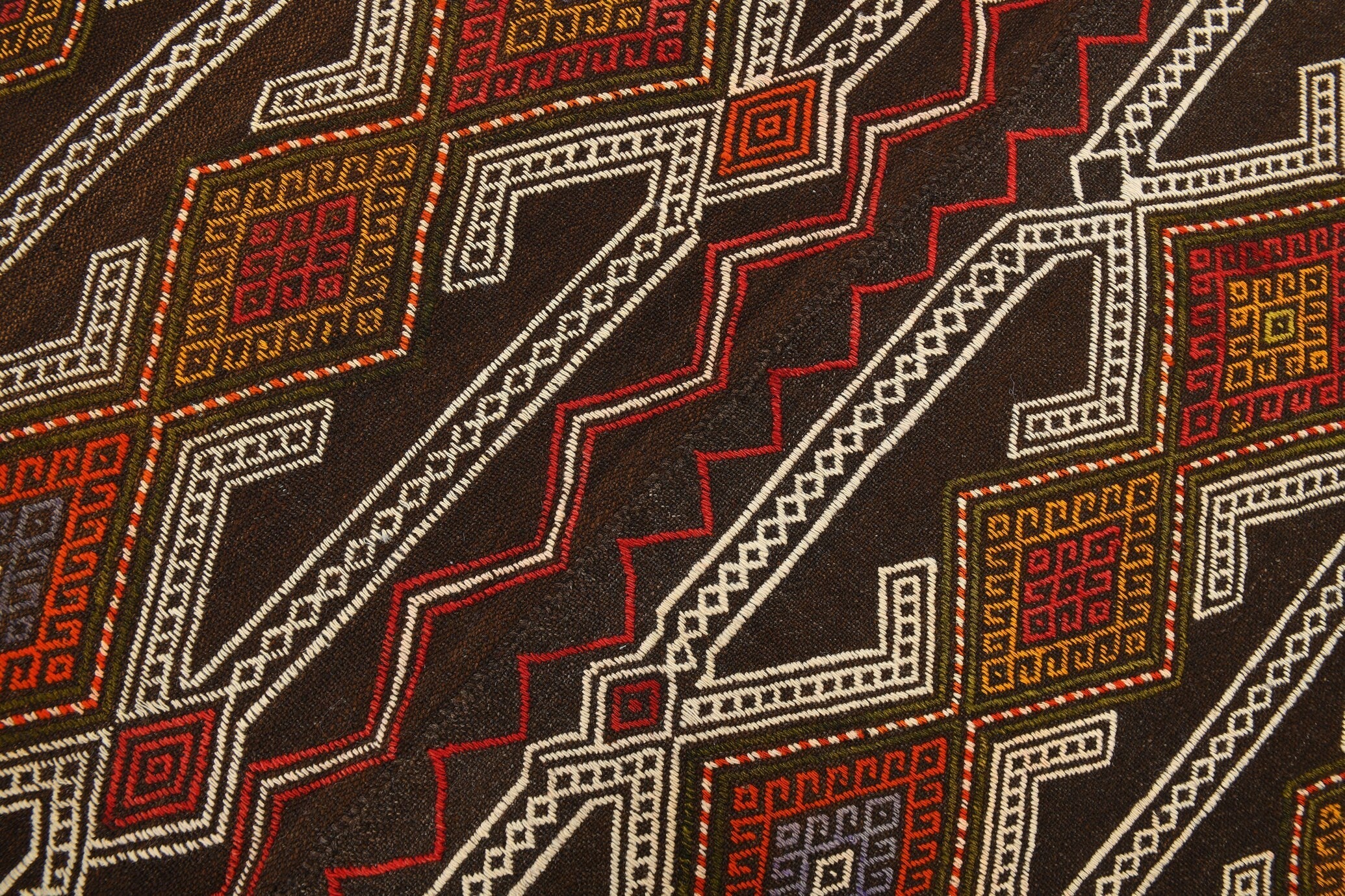 Vintage Kilim Anatolian 5'1" x 6'7" ft