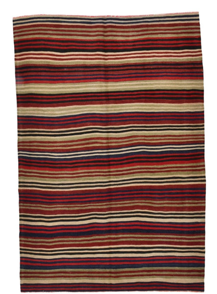 Vintage Kilim Anatolian 5’1’’ x 7’6’’ ft