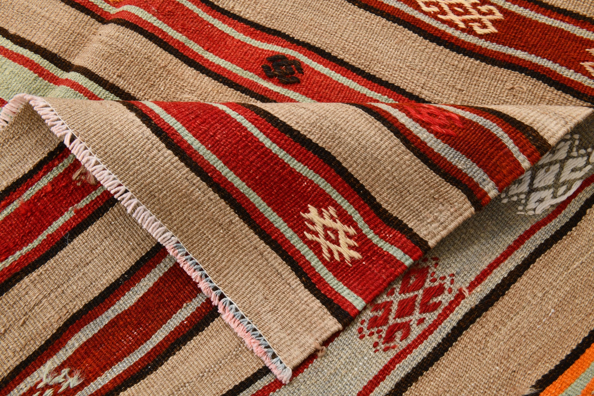 Vintage Kilim Anatolian 5’1’’ x 8’1’’ ft