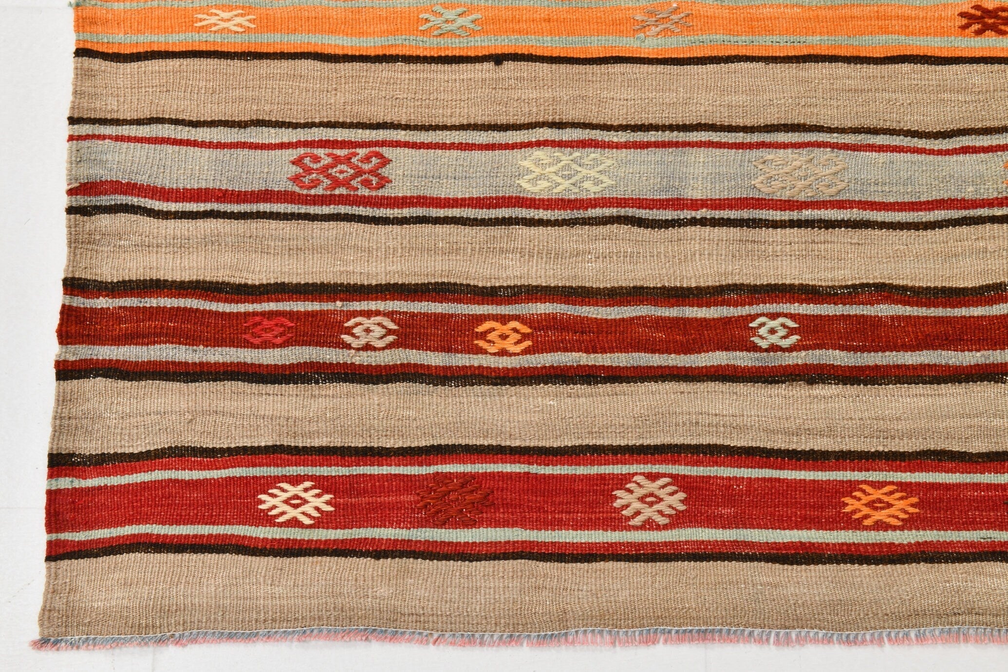 Vintage Kilim Anatolian 5’1’’ x 8’1’’ ft